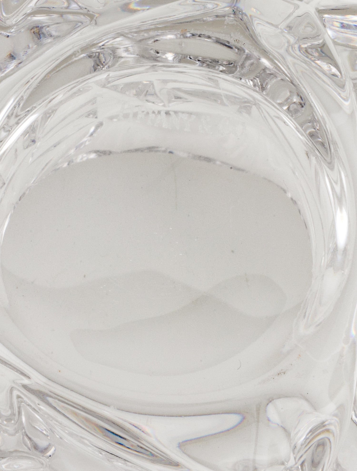 Tiffany & Co. Spherical Crystal Candle Holder