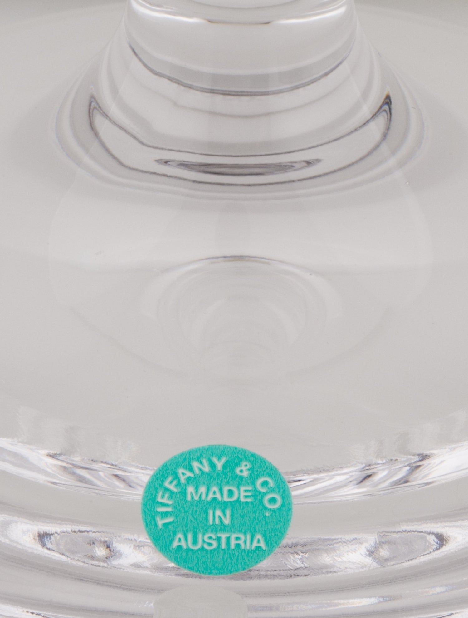 Tiffany & Co. Crystal Candlestick Holder