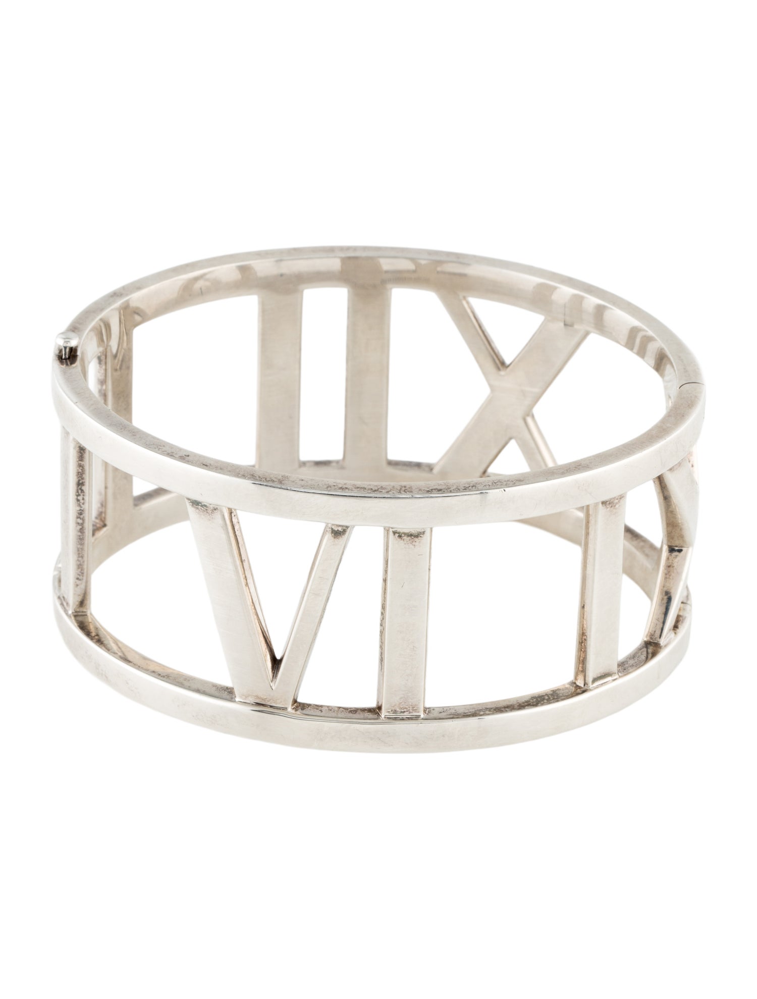 Tiffany & Co. Atlas Wide Hinged Bangle Bracelet