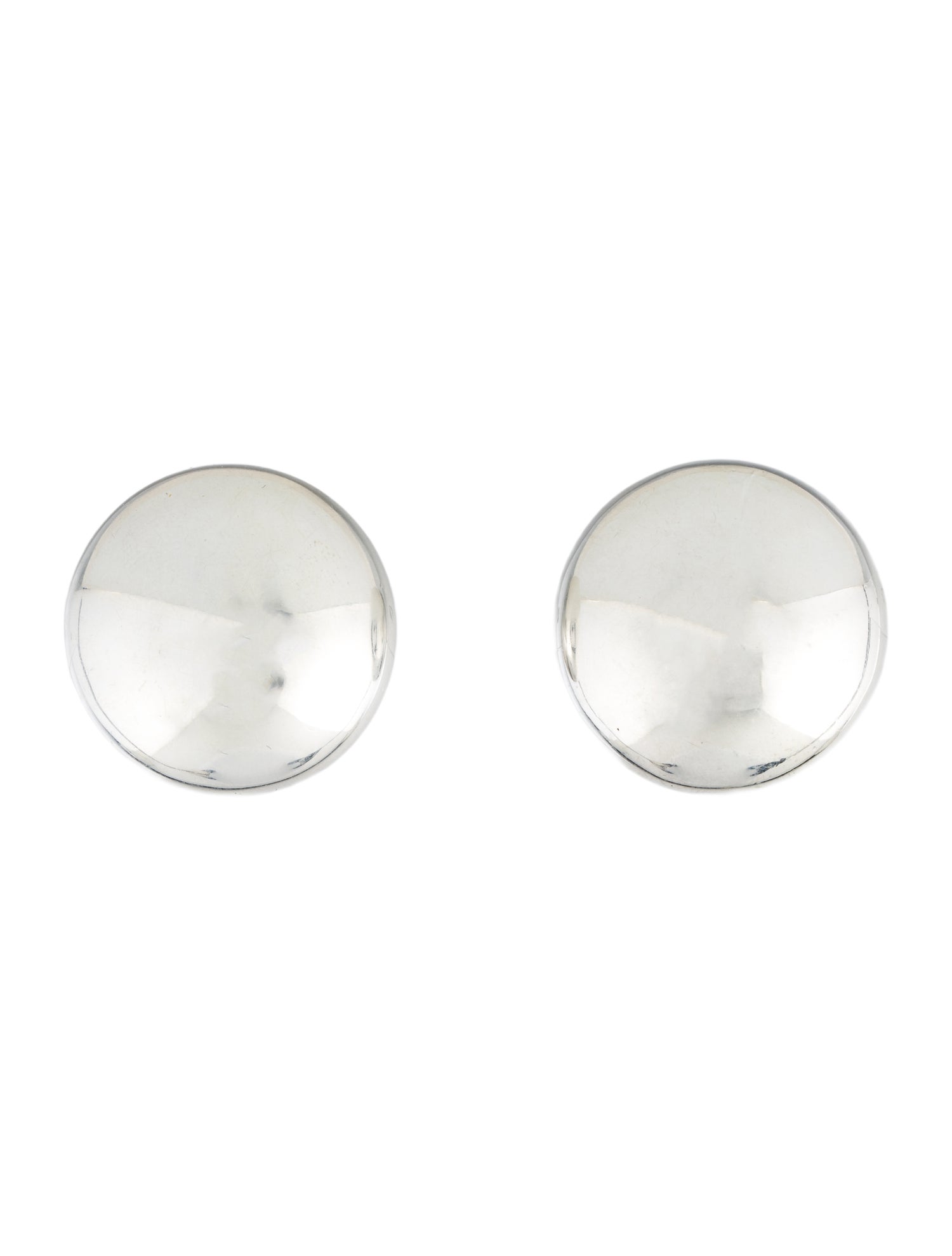 Tiffany & Co. Vintage Dome Clip-On Stud Earrings