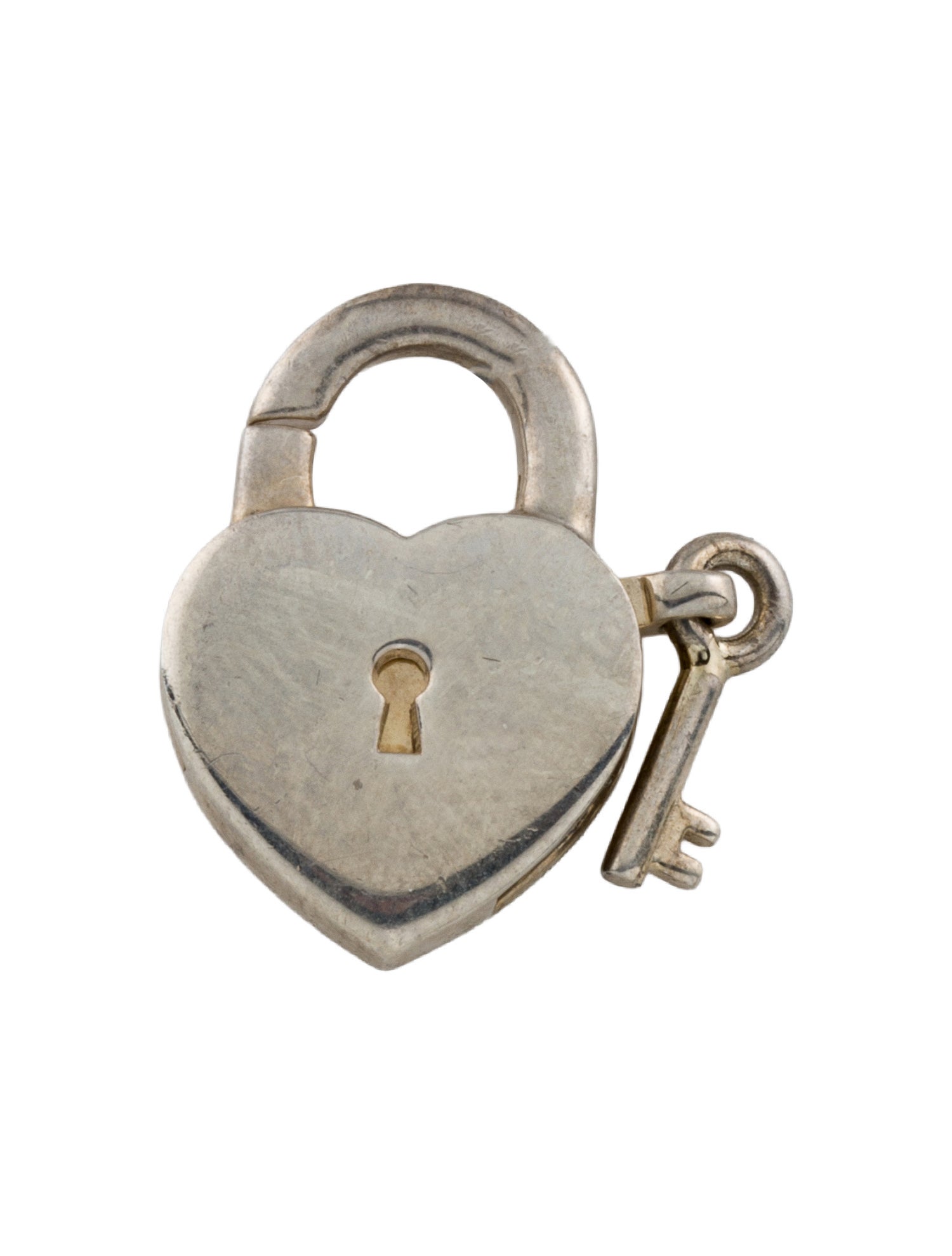 Tiffany & Co. Heart Lock & Key Articulated Charm