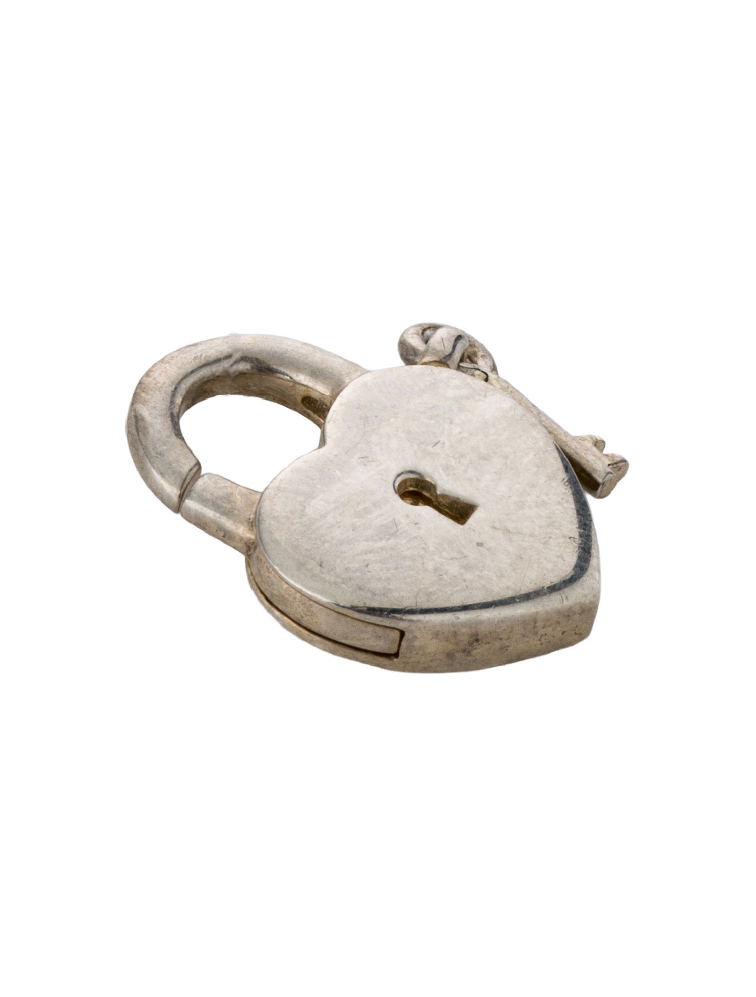 Tiffany & Co. Heart Lock & Key Articulated Charm