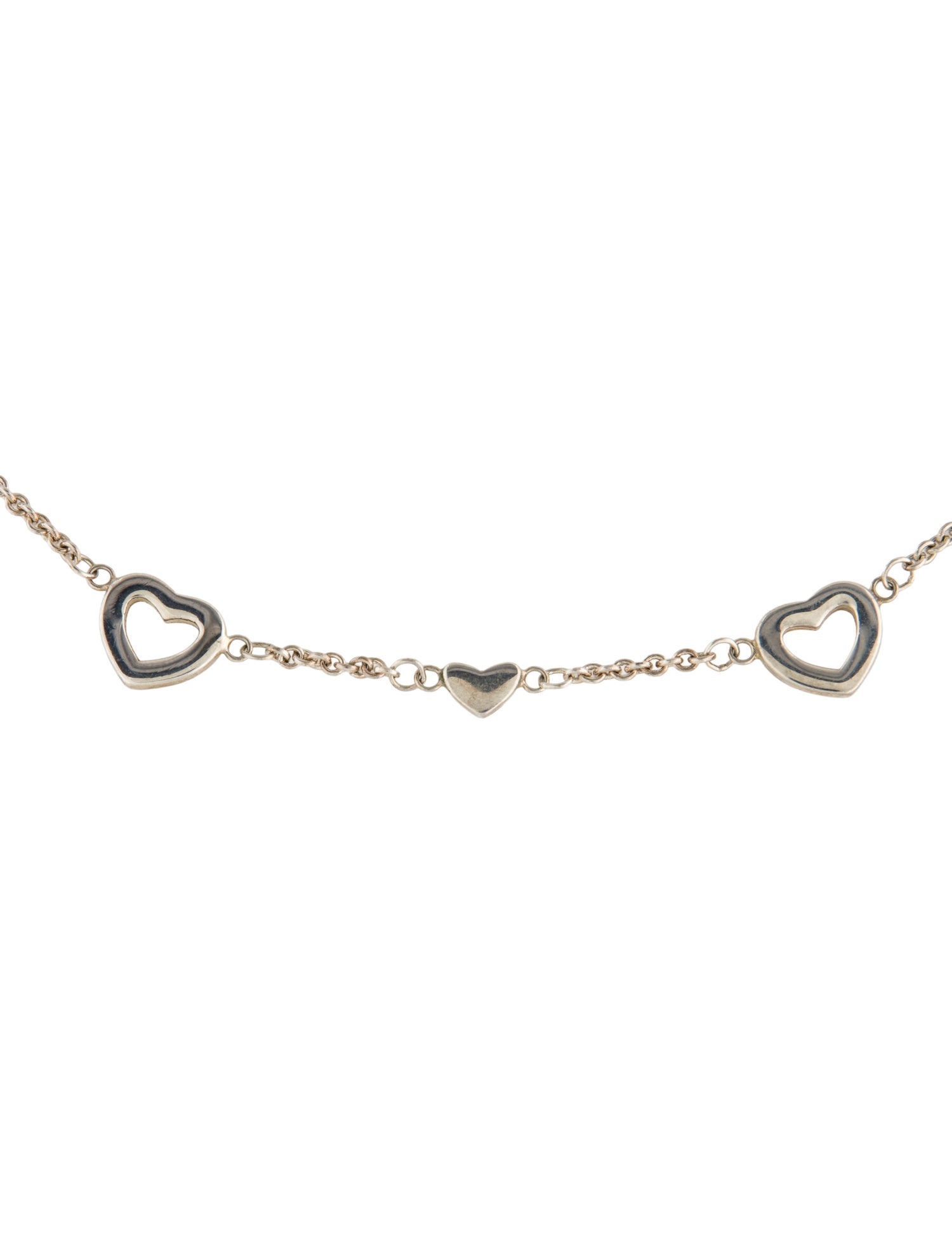 Tiffany & Co. Heart Toggle Station Necklace