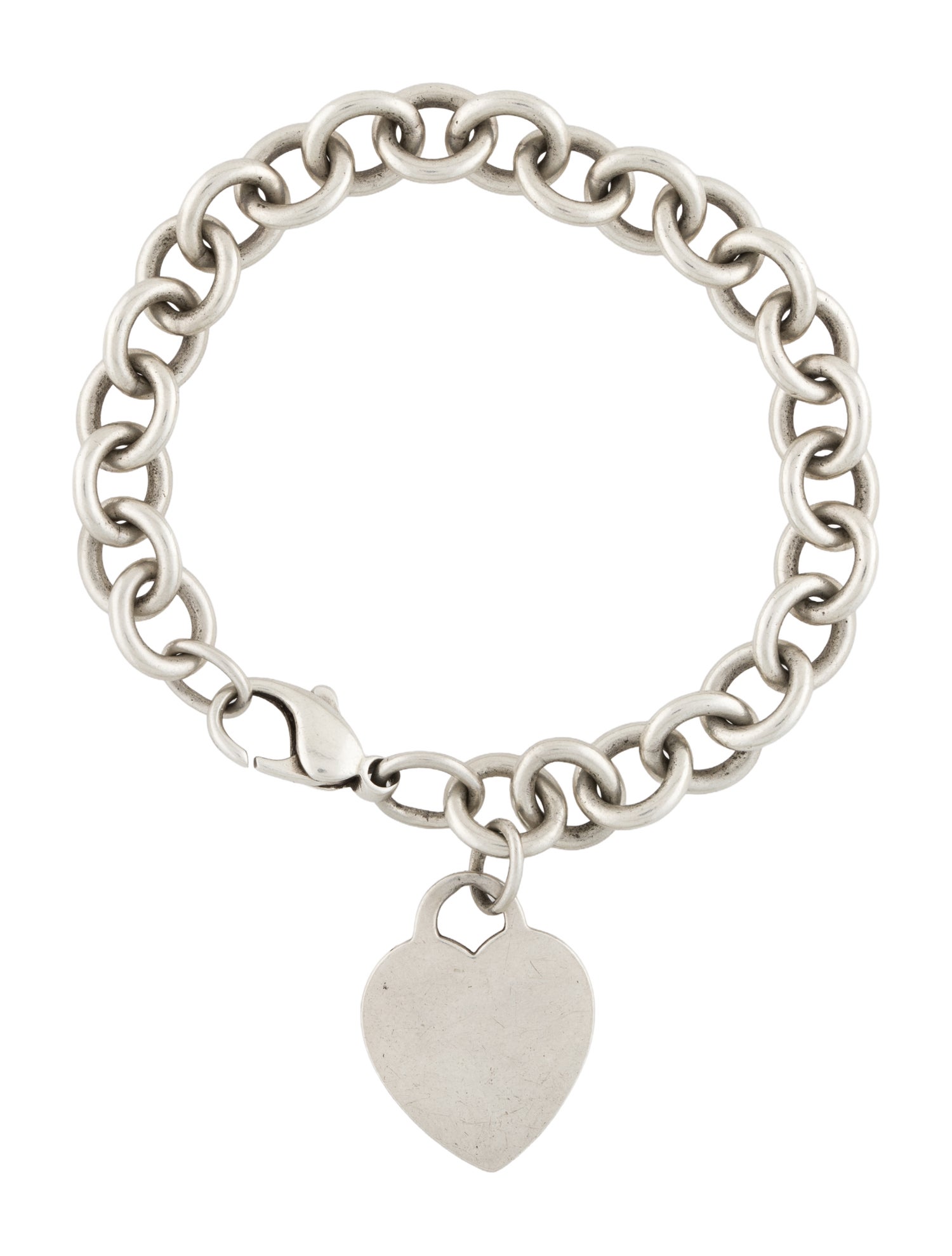 Tiffany & Co. Heart Tag Charm Bracelet
