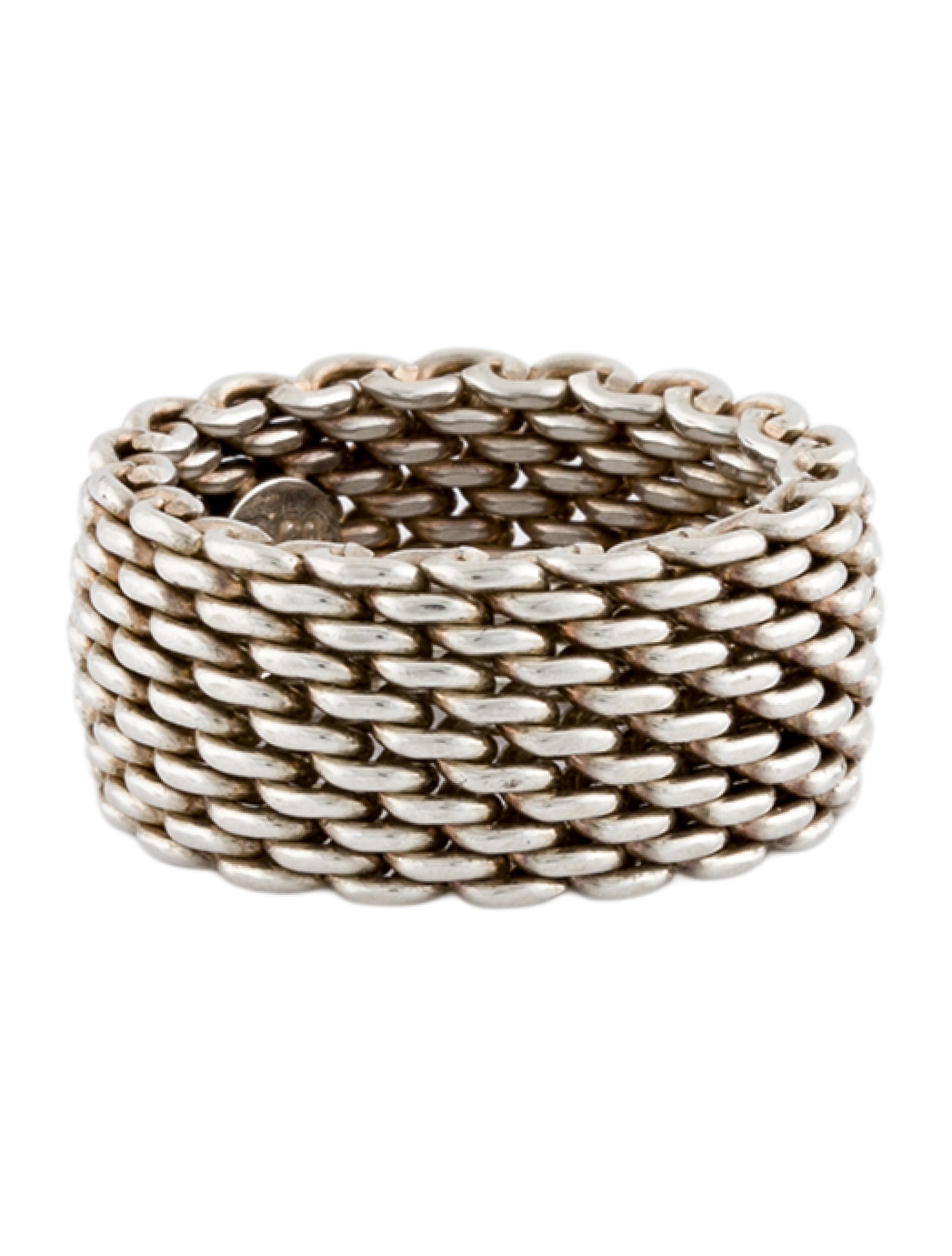 Tiffany & Co. Somerset Mesh Band Ring