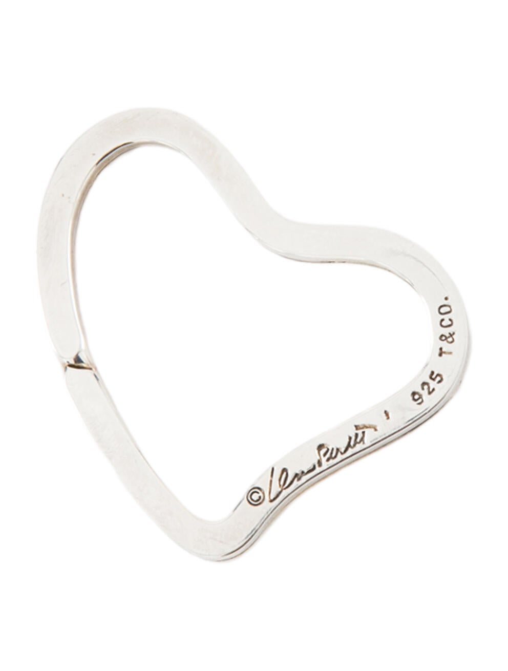 Tiffany & Co. Elsa Peretti Heart Keyring