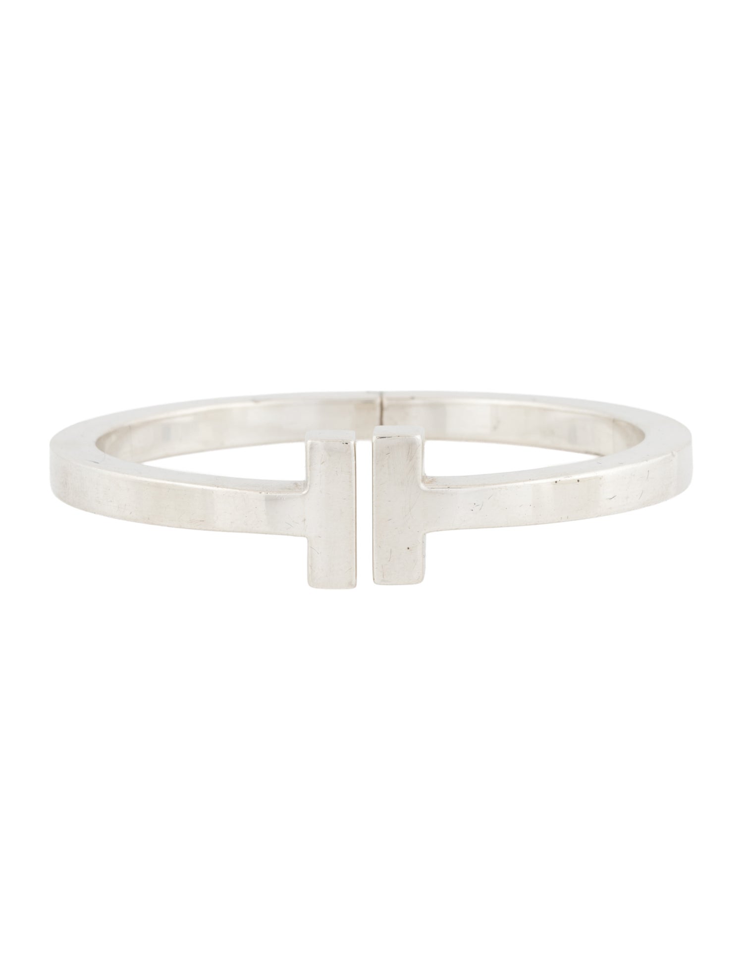 Tiffany & Co. T Square Hinged Cuff Bracelet