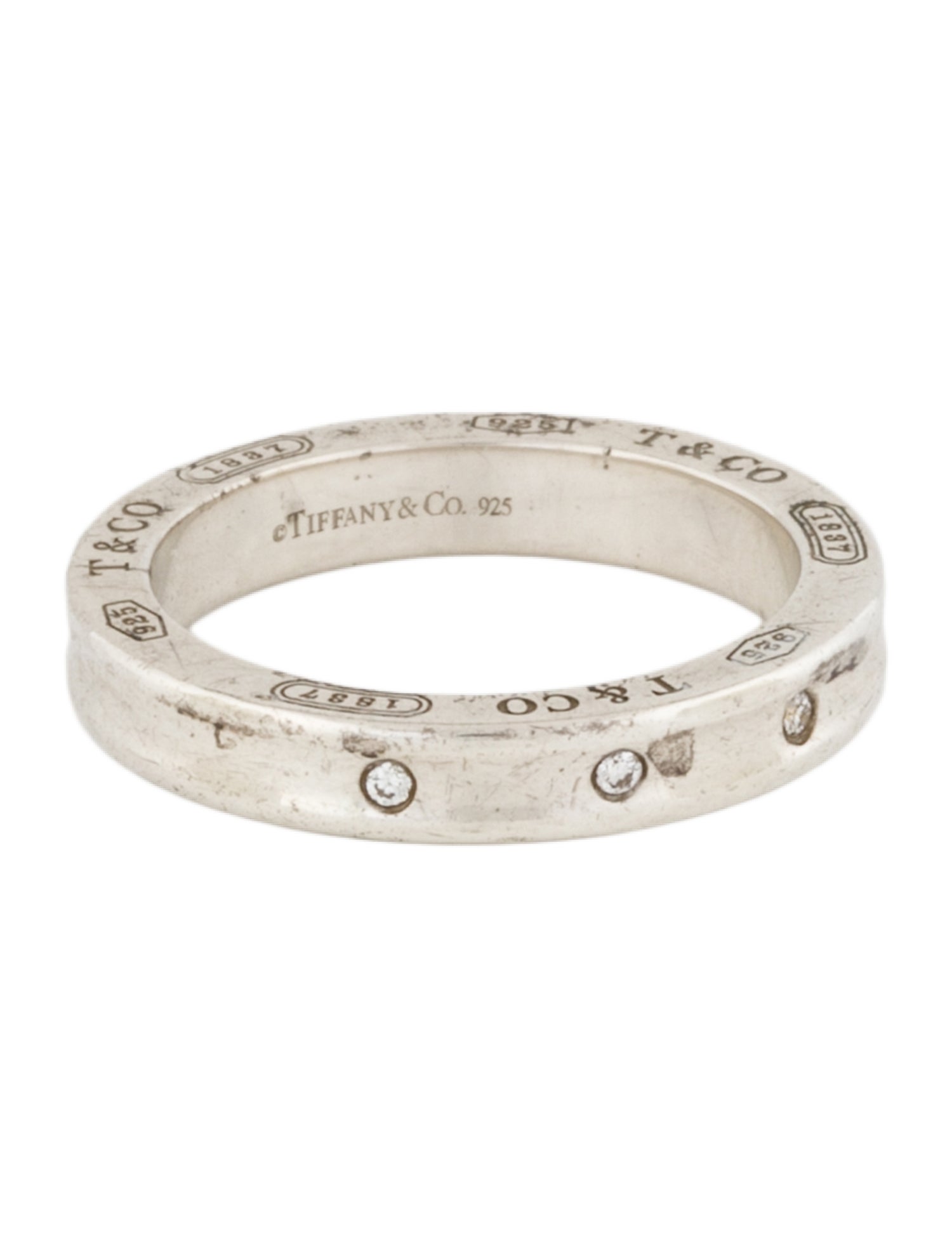 Tiffany & Co. Diamond Narrow 1837® Band Ring