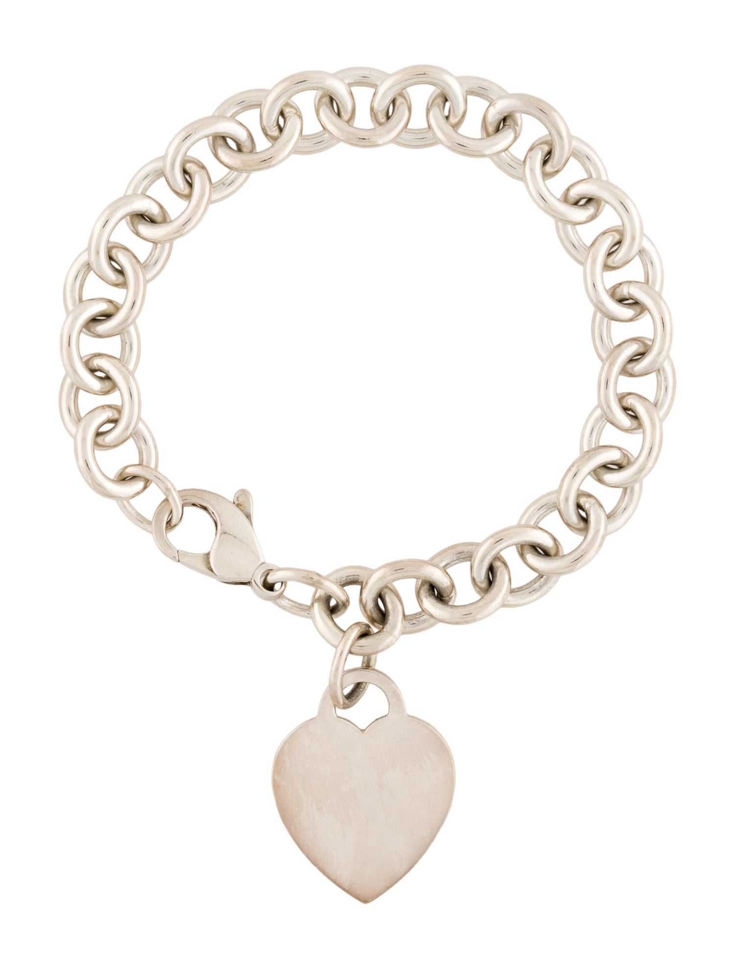 Tiffany & Co. Heart Tag Charm Bracelet
