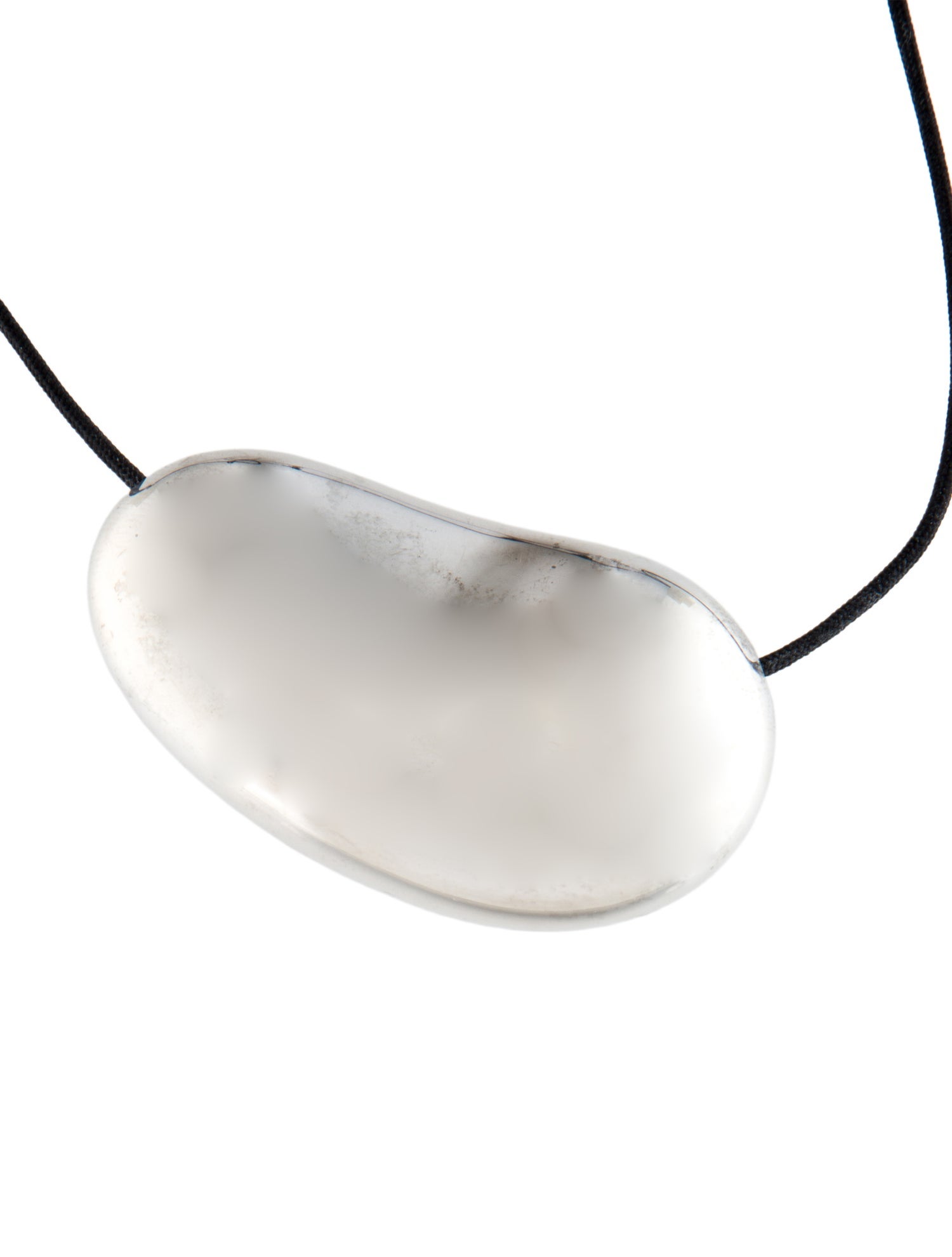Tiffany & Co. Large Bean Design Pendant Necklace