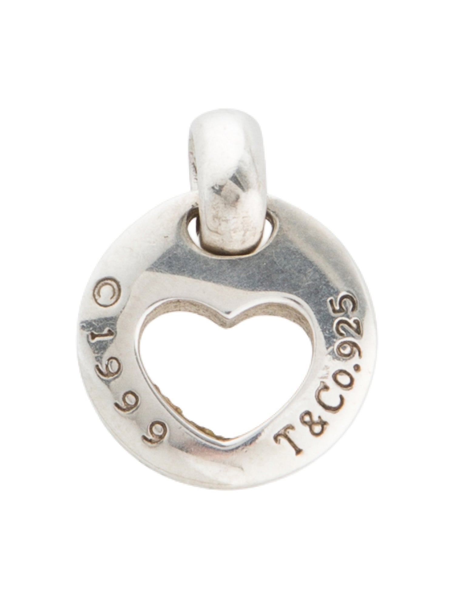 Tiffany & Co. Vintage Heart Cutout Pendant