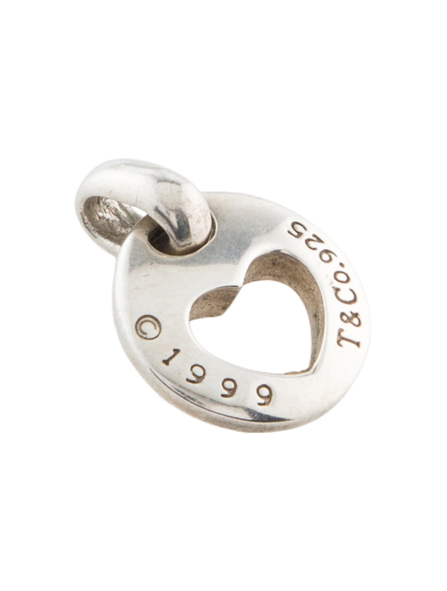 Tiffany & Co. Vintage Heart Cutout Pendant