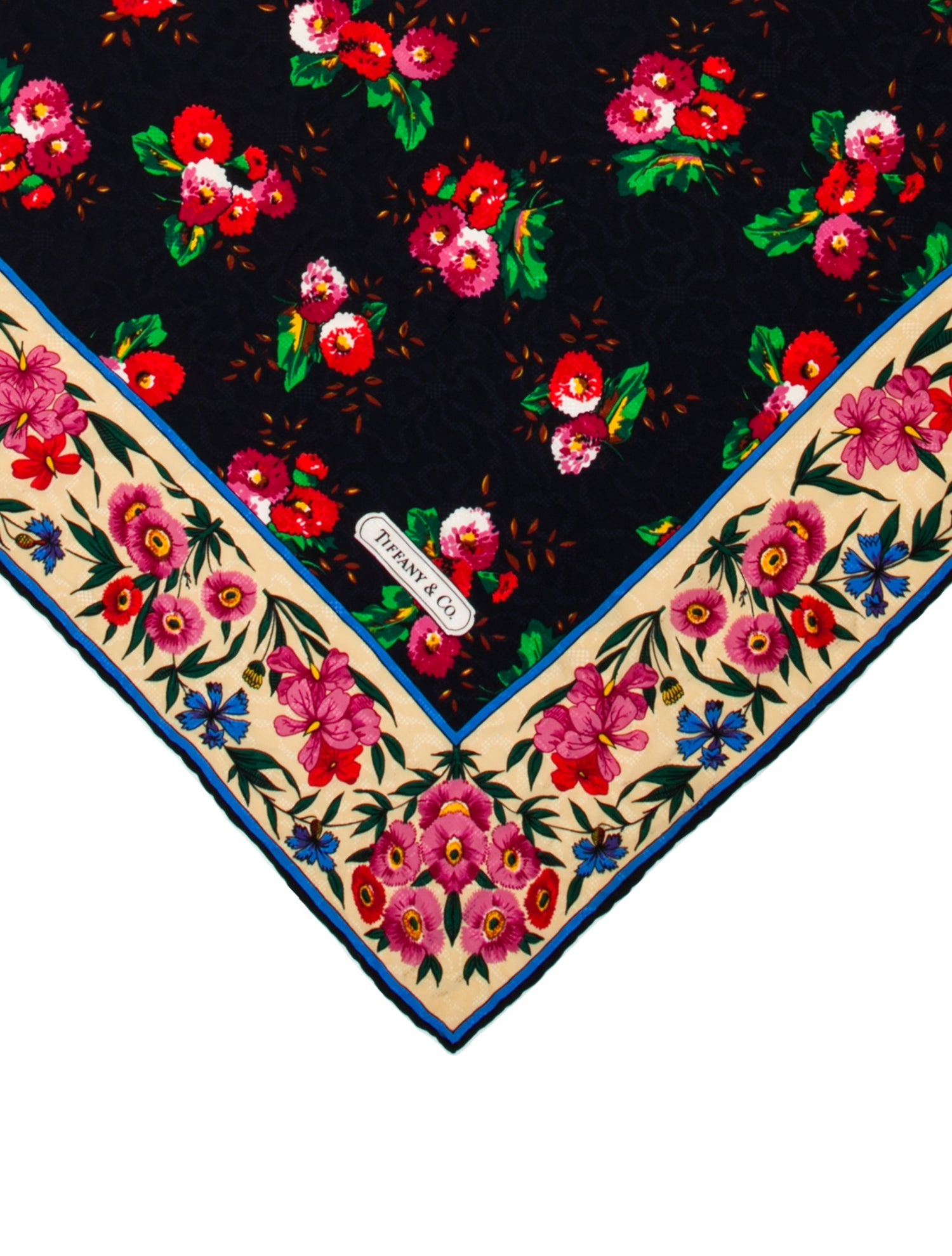 Tiffany & Co. Silk Printed Scarf