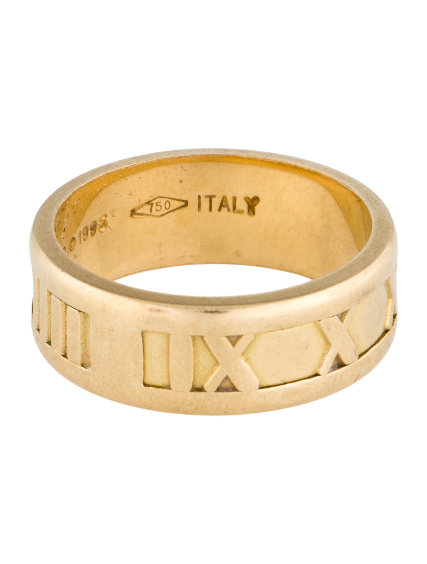 Tiffany & Co. Vintage 18K Atlas Band