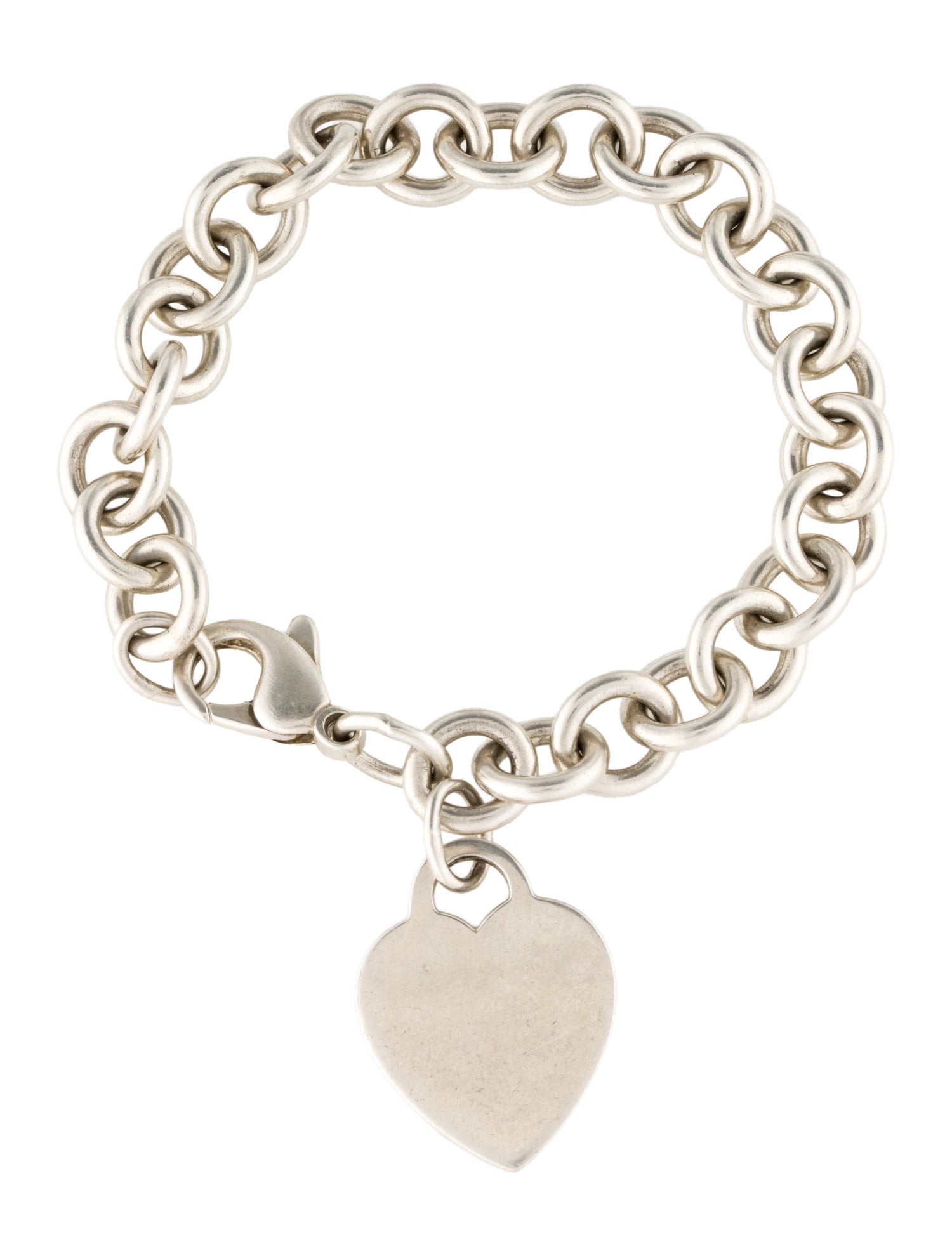 Tiffany & Co. Heart Tag Charm Bracelet