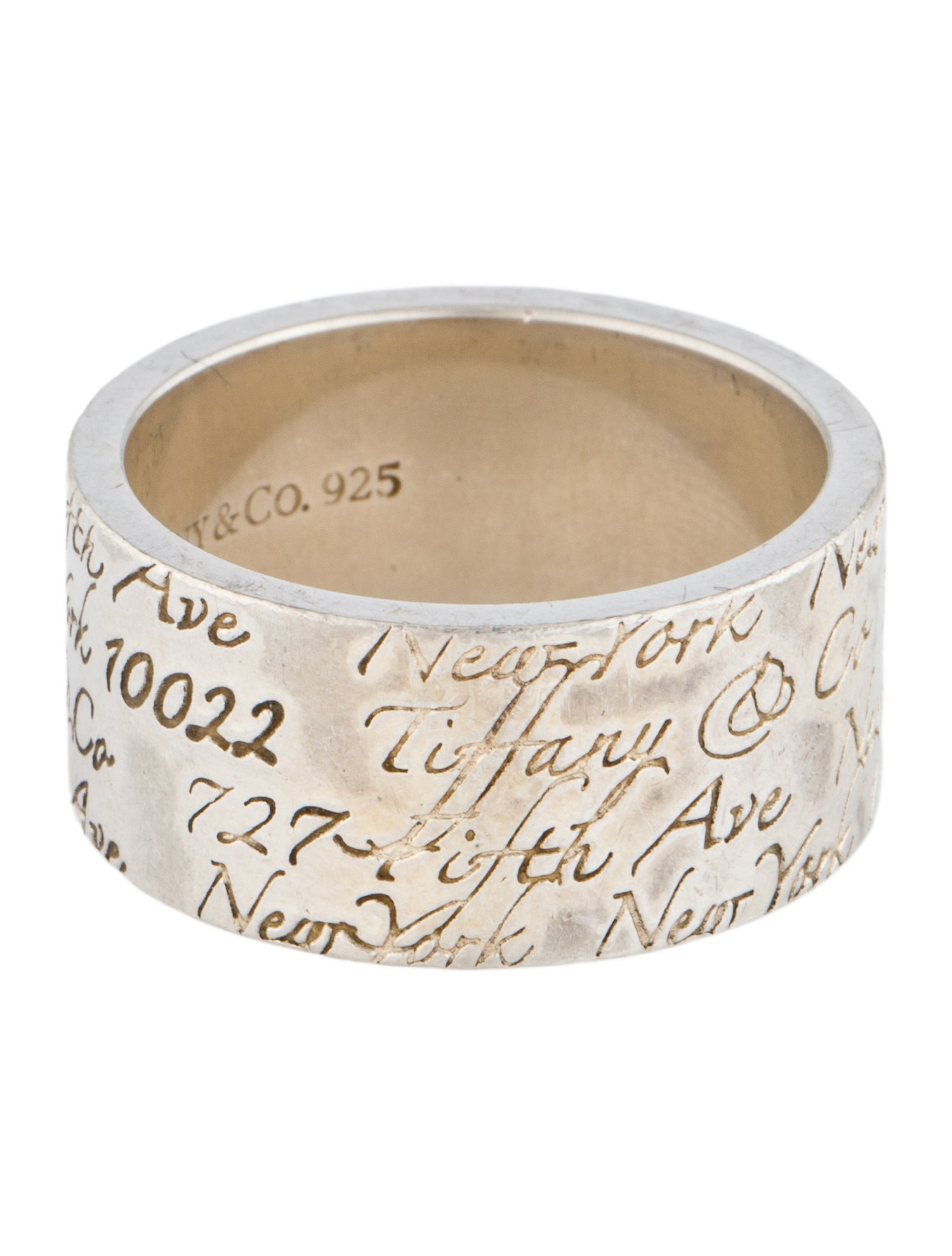 Tiffany & Co. Notes Wide Band