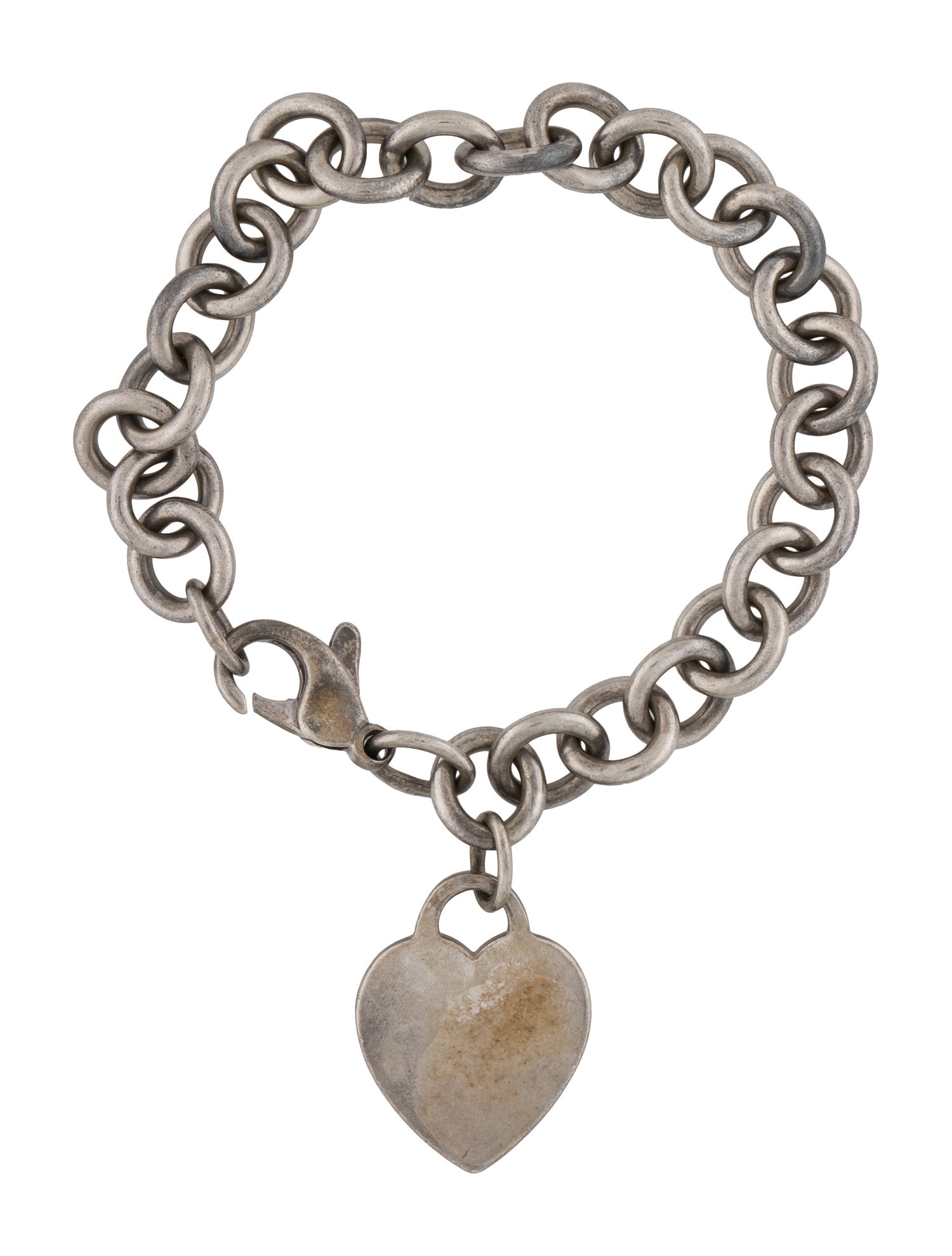 Tiffany & Co. Heart Tag Charm Bracelet