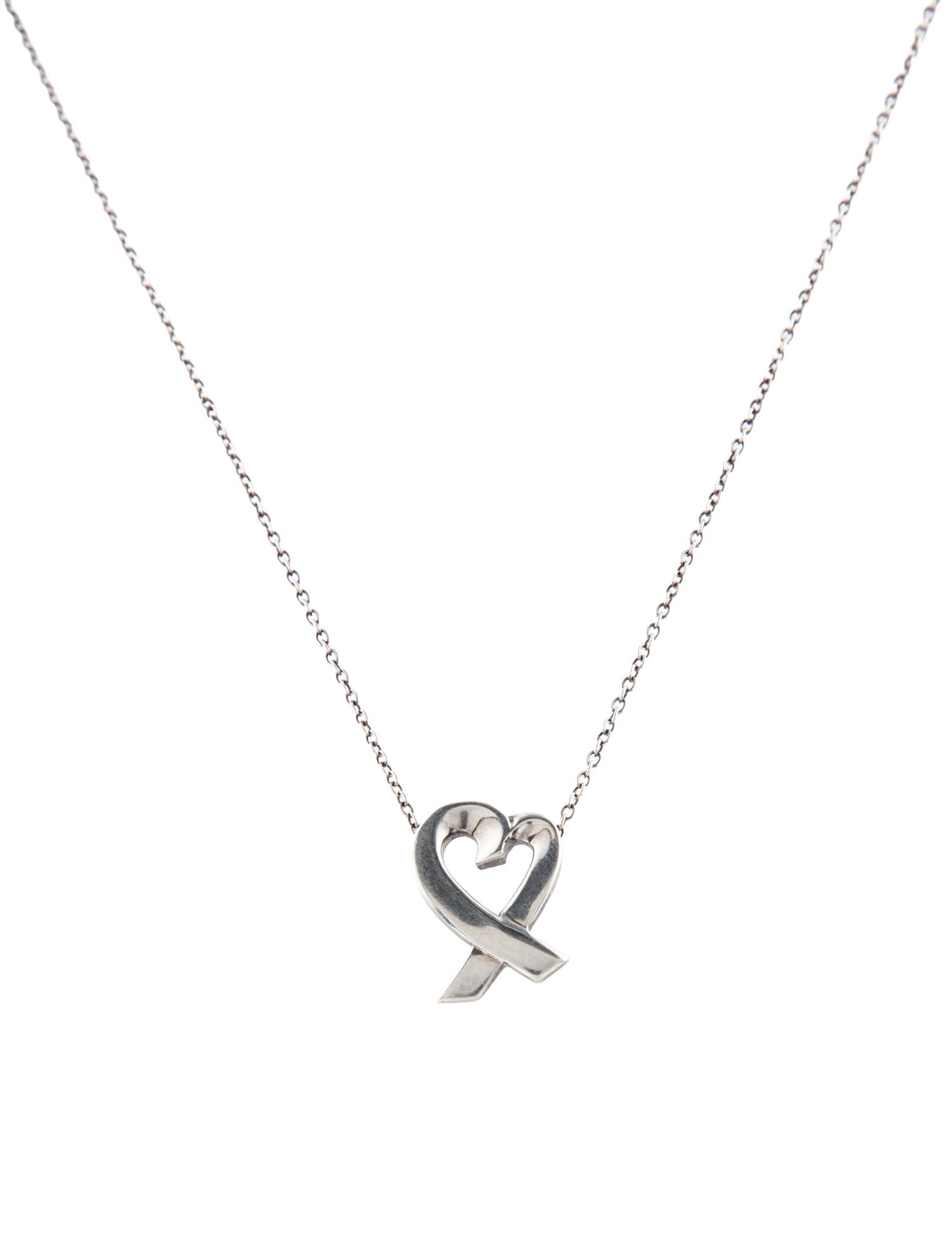 Tiffany & Co. Loving Heart Pendant Necklace