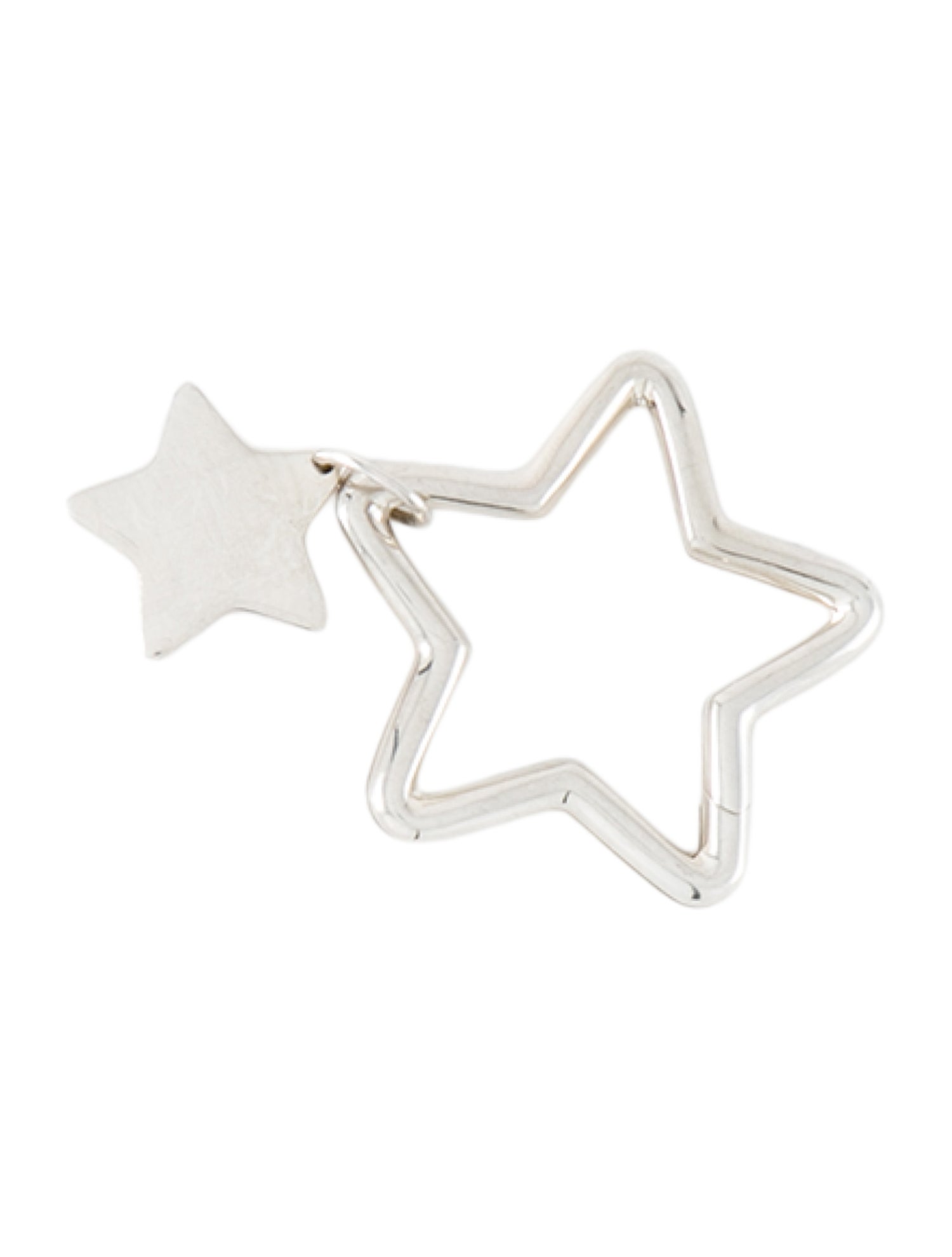 Tiffany & Co. Silver Star Keychain