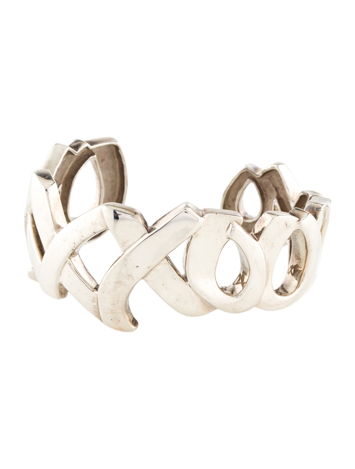 Tiffany & Co. Vintage Love & Kisses Cuff Bracelet