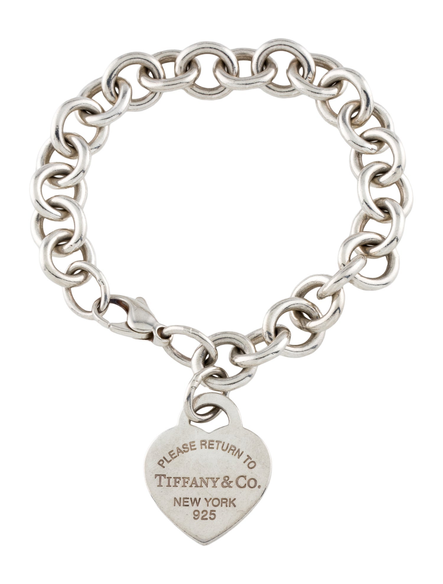 Tiffany & Co. Heart Tag Charm Bracelet