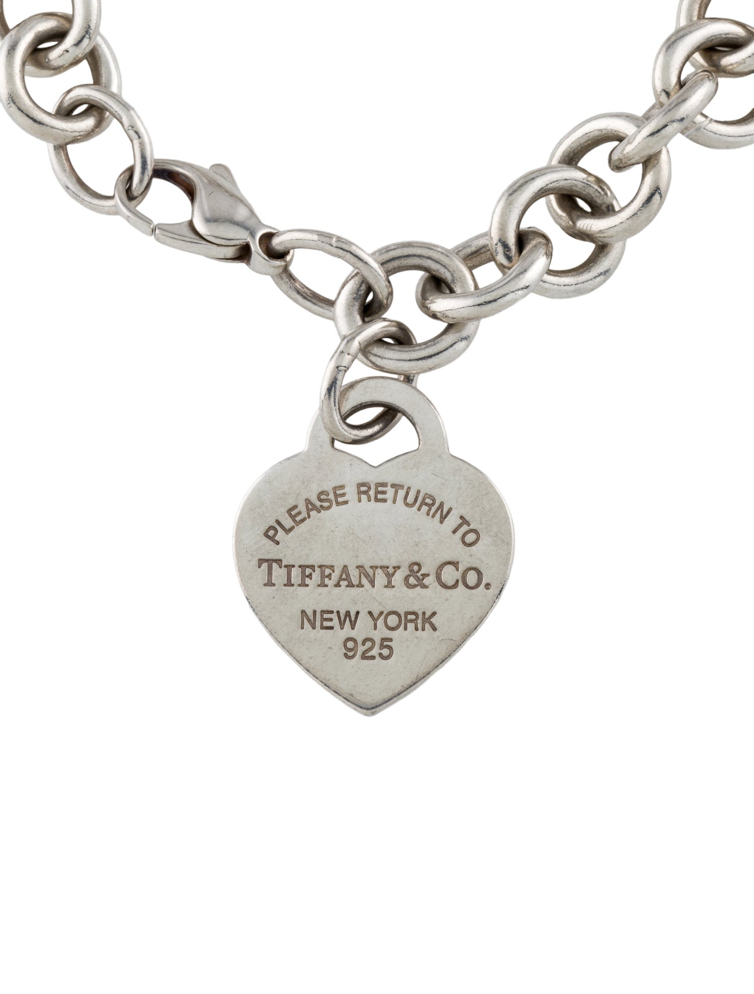 Tiffany & Co. Heart Tag Charm Bracelet