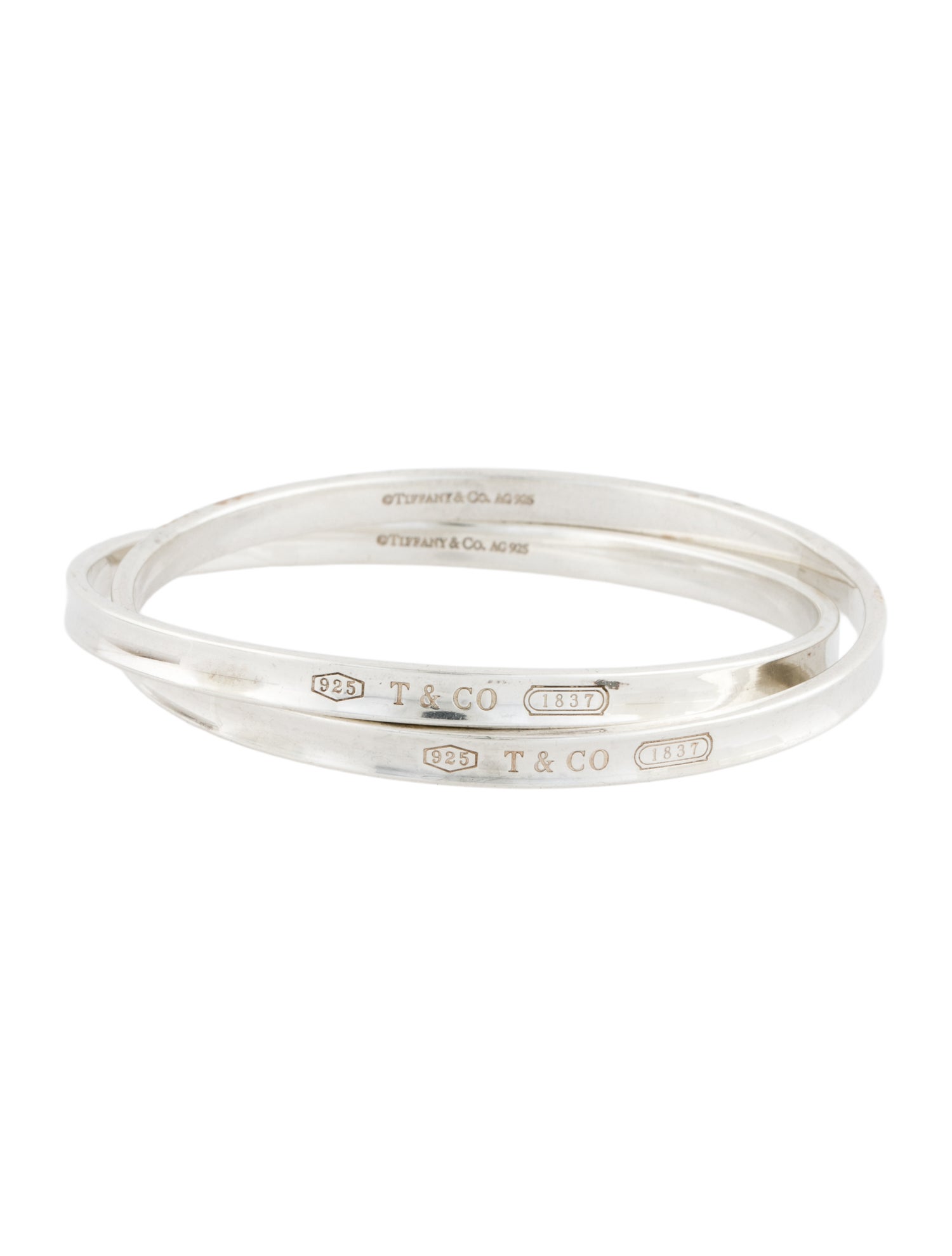 Tiffany & Co. Interlocking Circles Bangle Bracelet