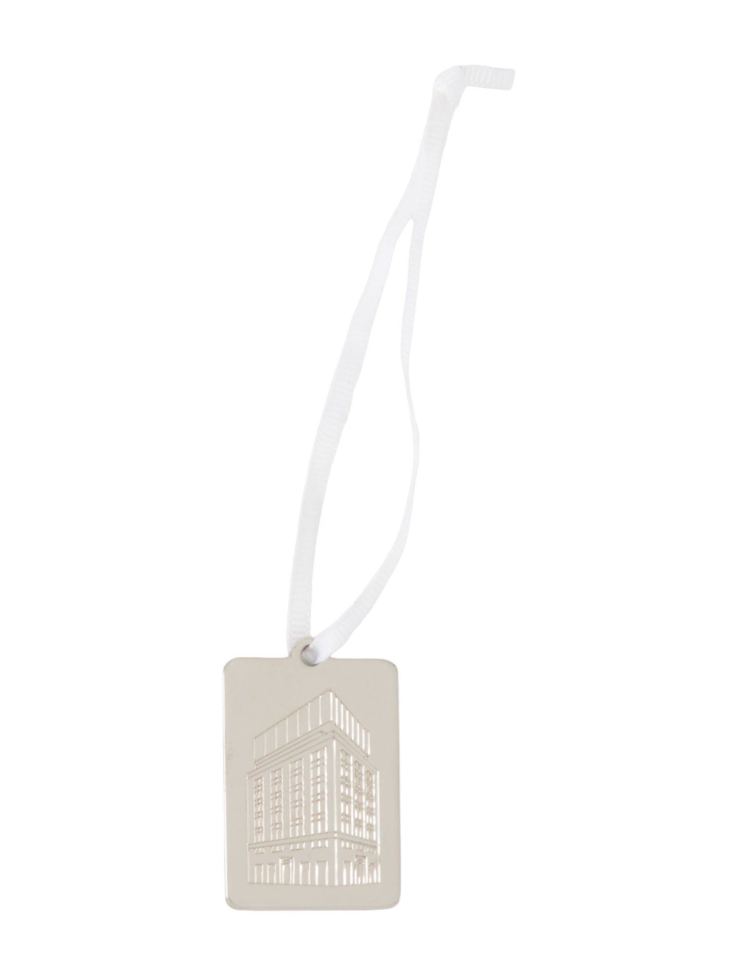 Tiffany & Co. Landmark Store NYC Tag Ornament