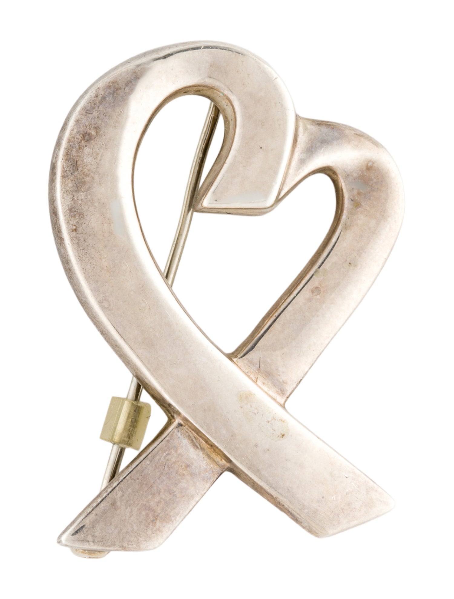 Tiffany & Co. Loving Heart Brooch Pin