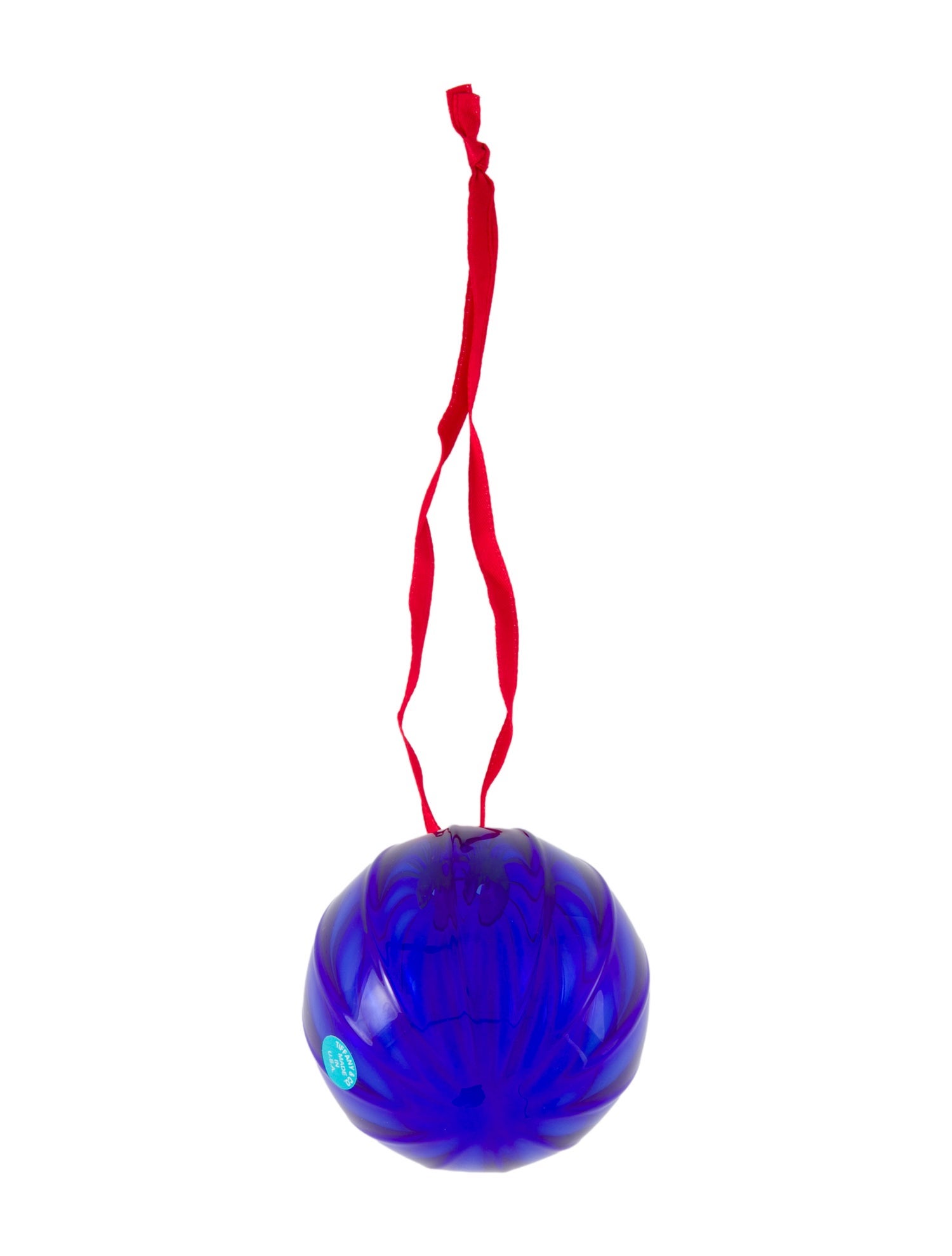 Tiffany & Co. Thames Glass Ball Ornament
