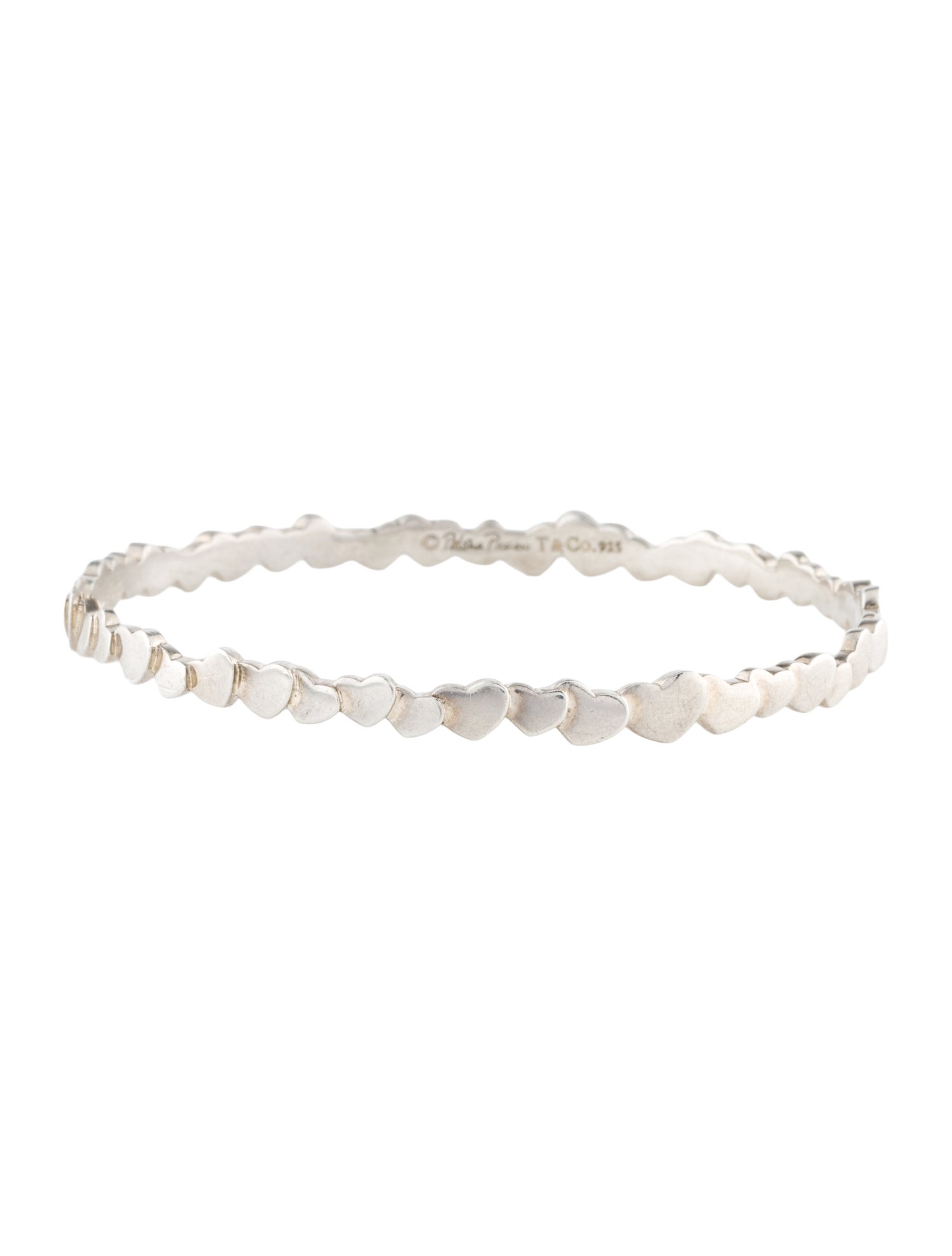 Tiffany & Co. Hearts Bangle Bracelet