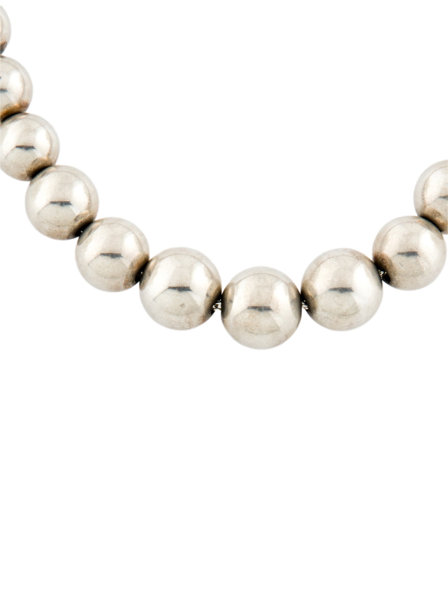 Tiffany & Co. Graduated Ball Necklace