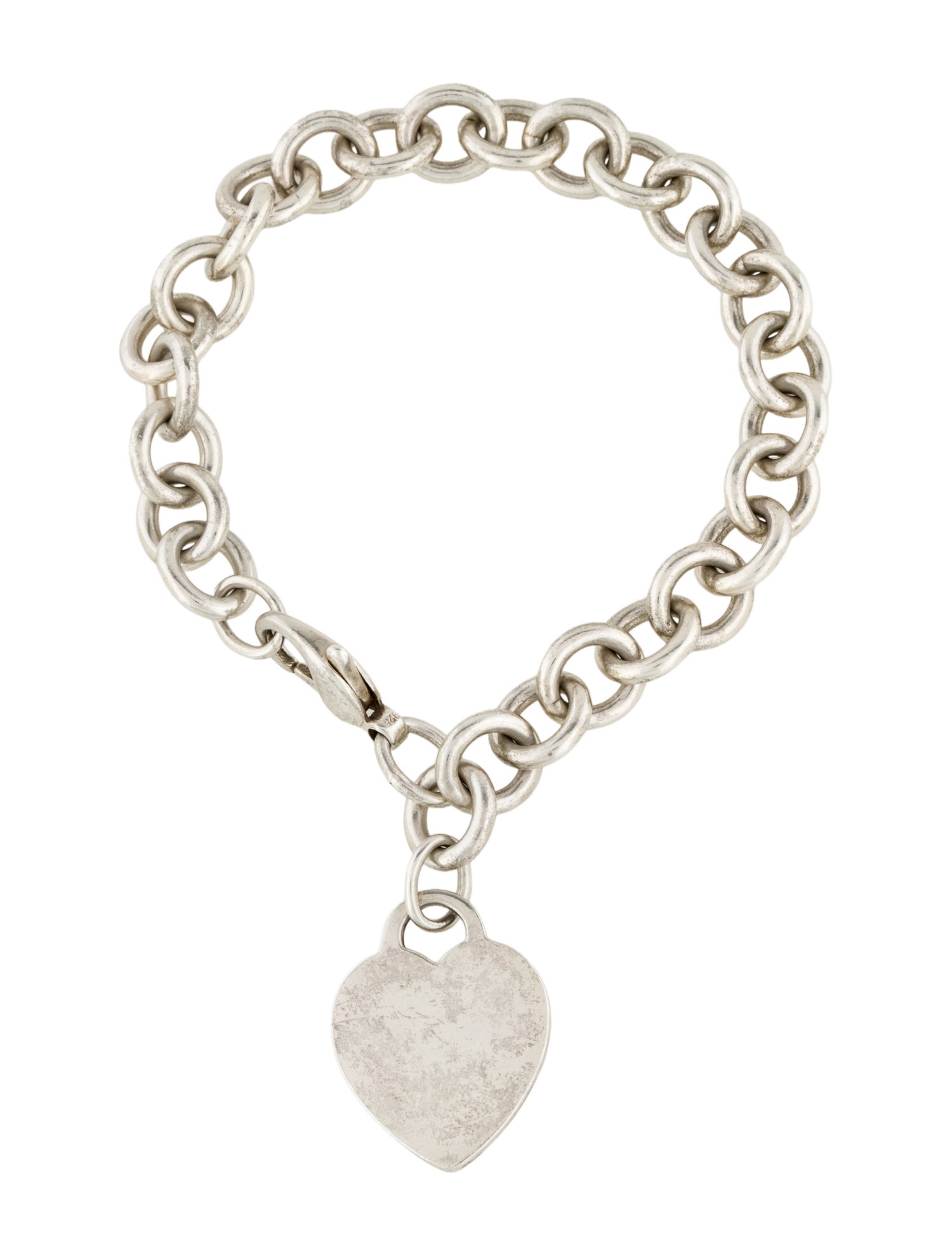 Tiffany & Co. Heart Tag Charm Bracelet