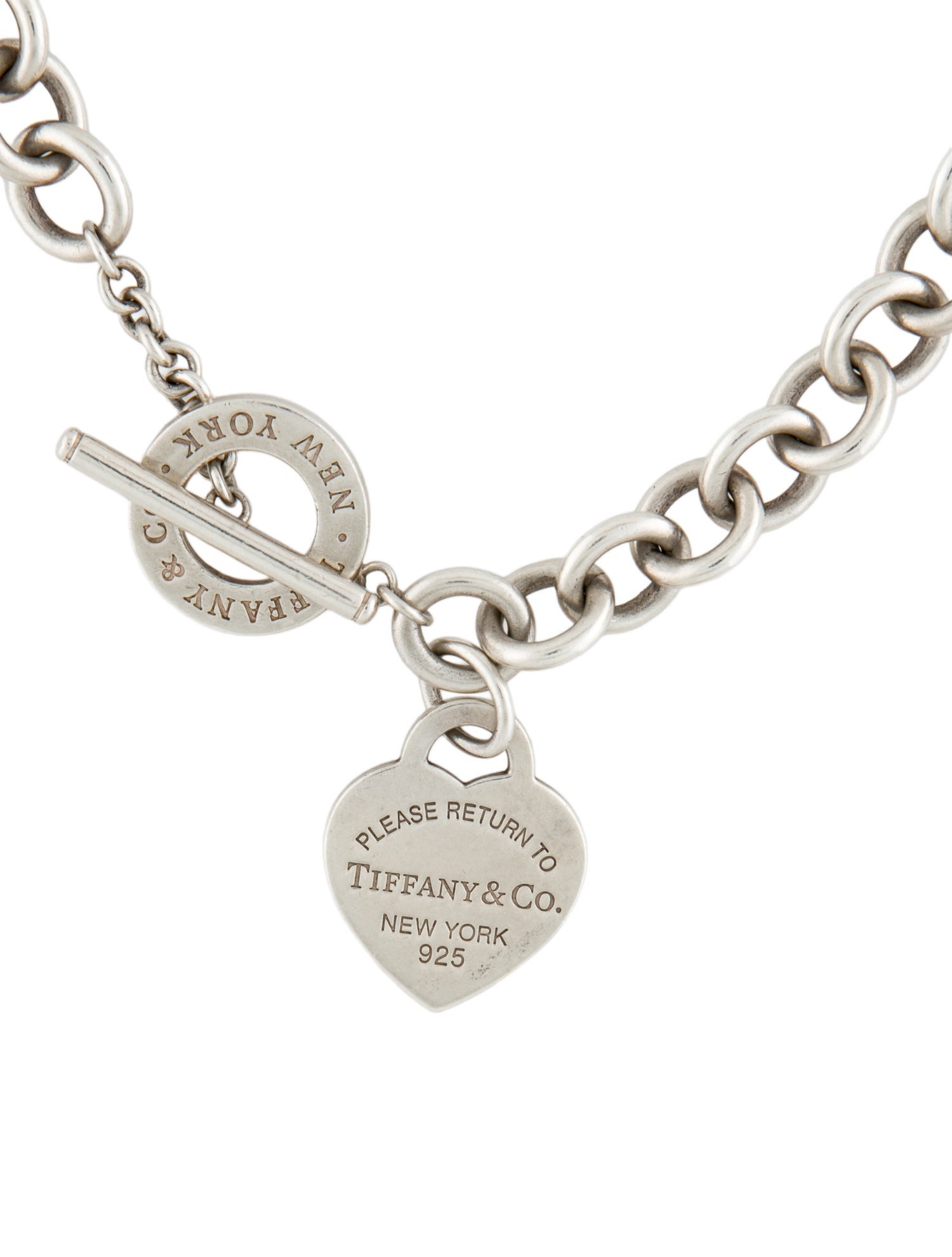 Tiffany & Co. Heart Tag Toggle Necklace