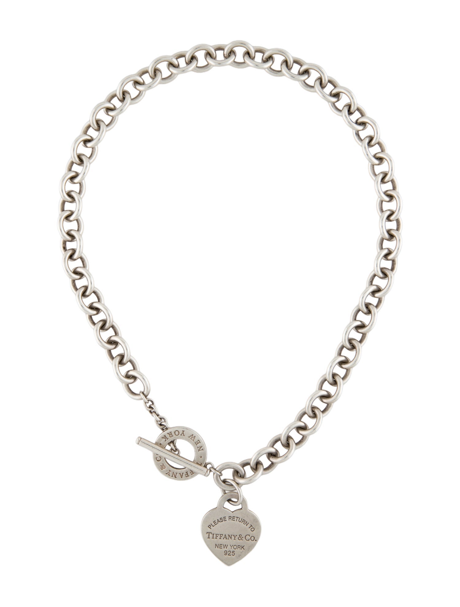 Tiffany & Co. Heart Tag Toggle Necklace