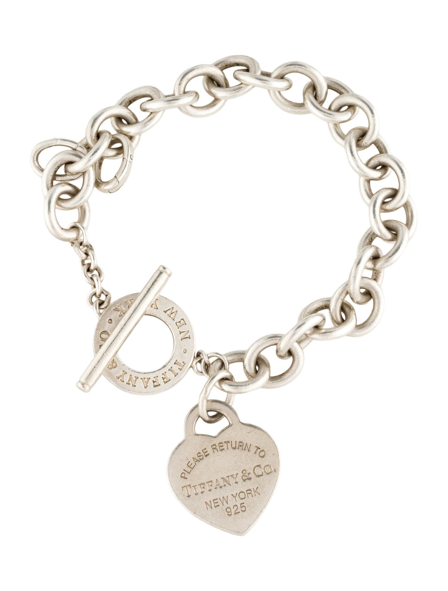 Tiffany & Co. Heart Tag Toggle Bracelet