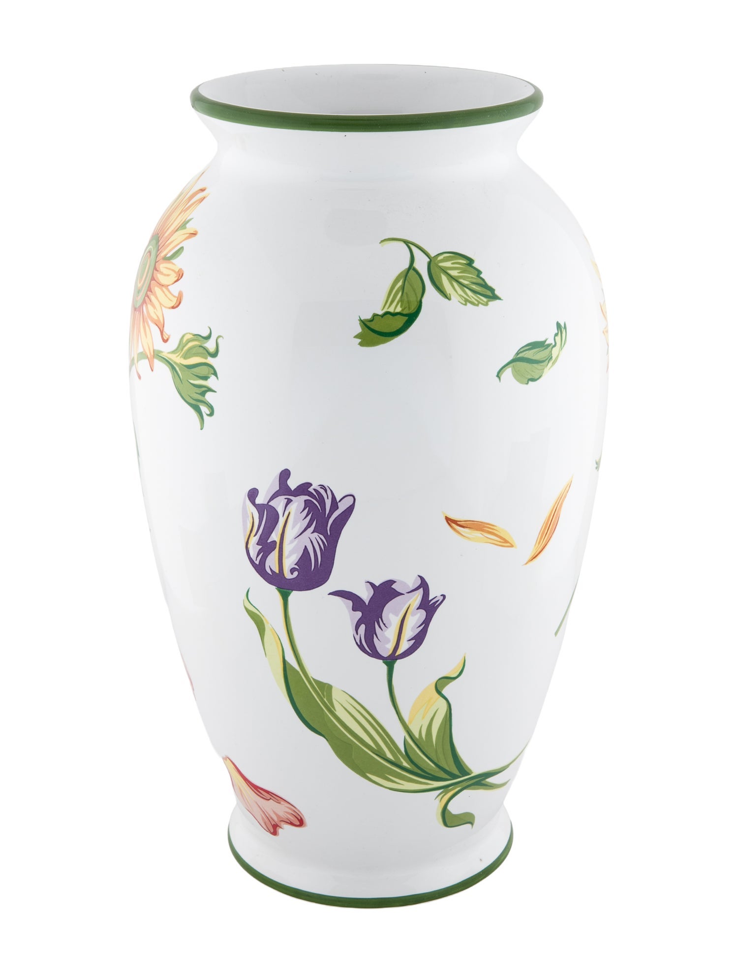 Tiffany & Co. Floral Motif 'Tiffany Petals' Vase