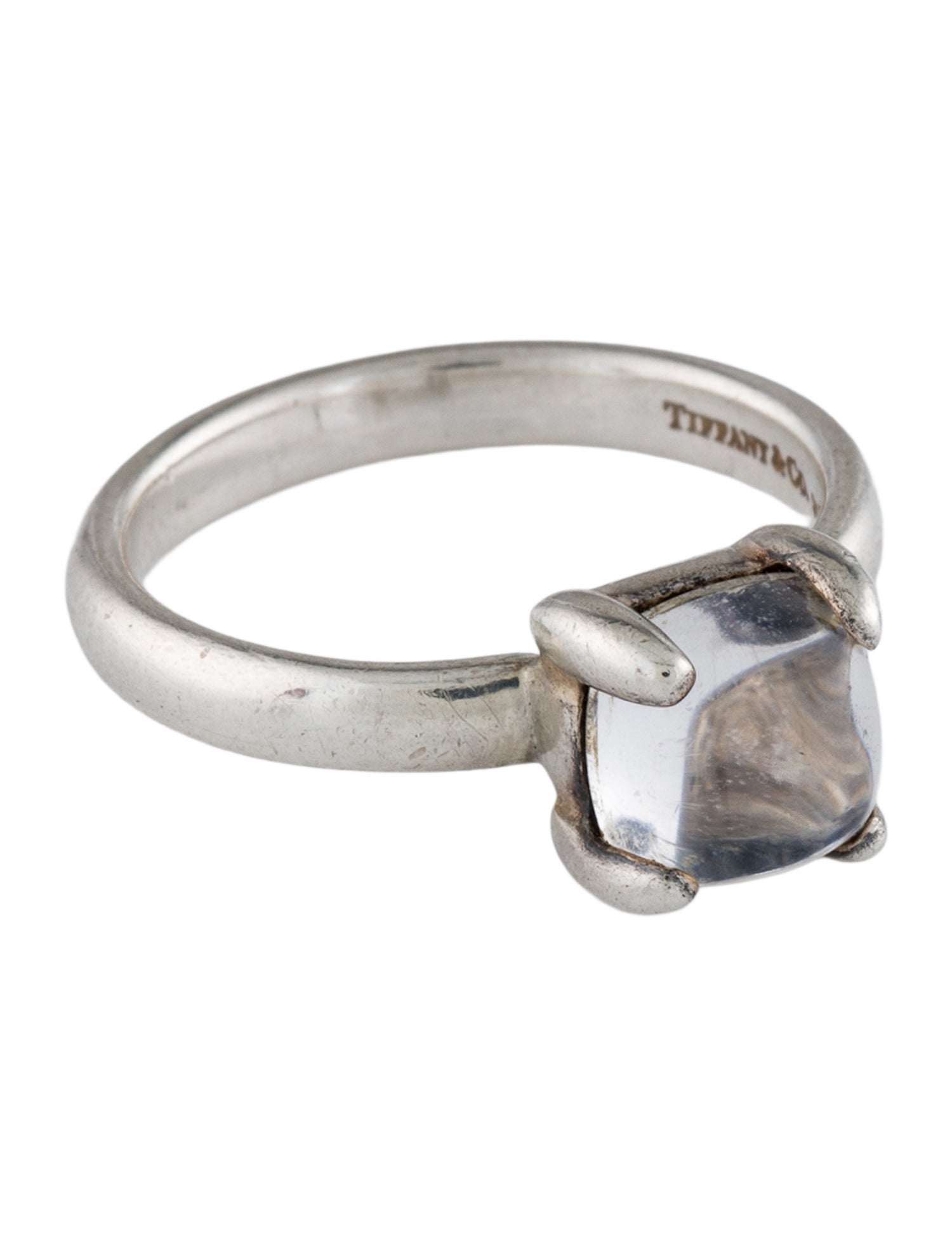 Tiffany & Co. Quartz Sugar Stacks Cocktail Ring