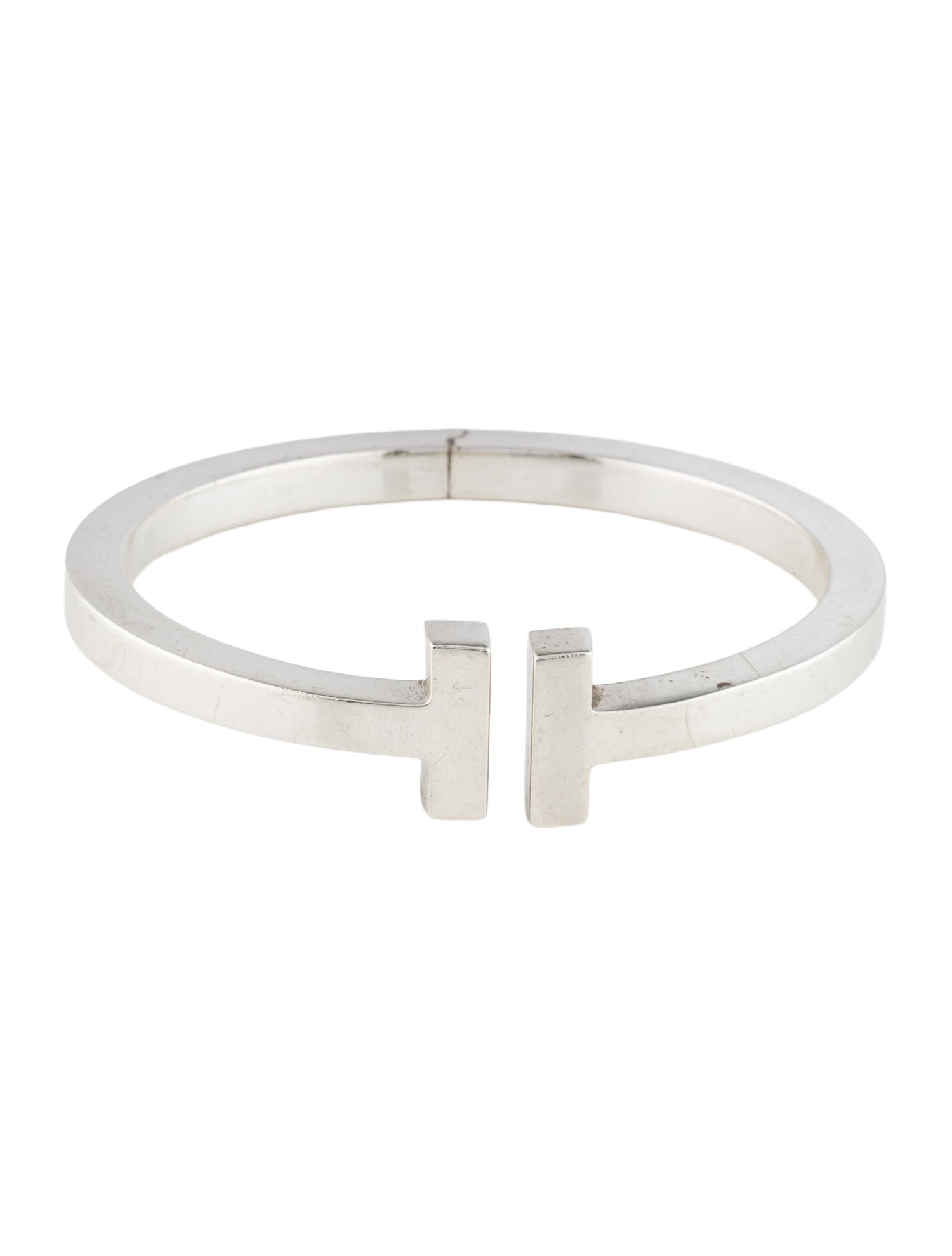 Tiffany & Co. T Square Hinged Cuff Bracelet