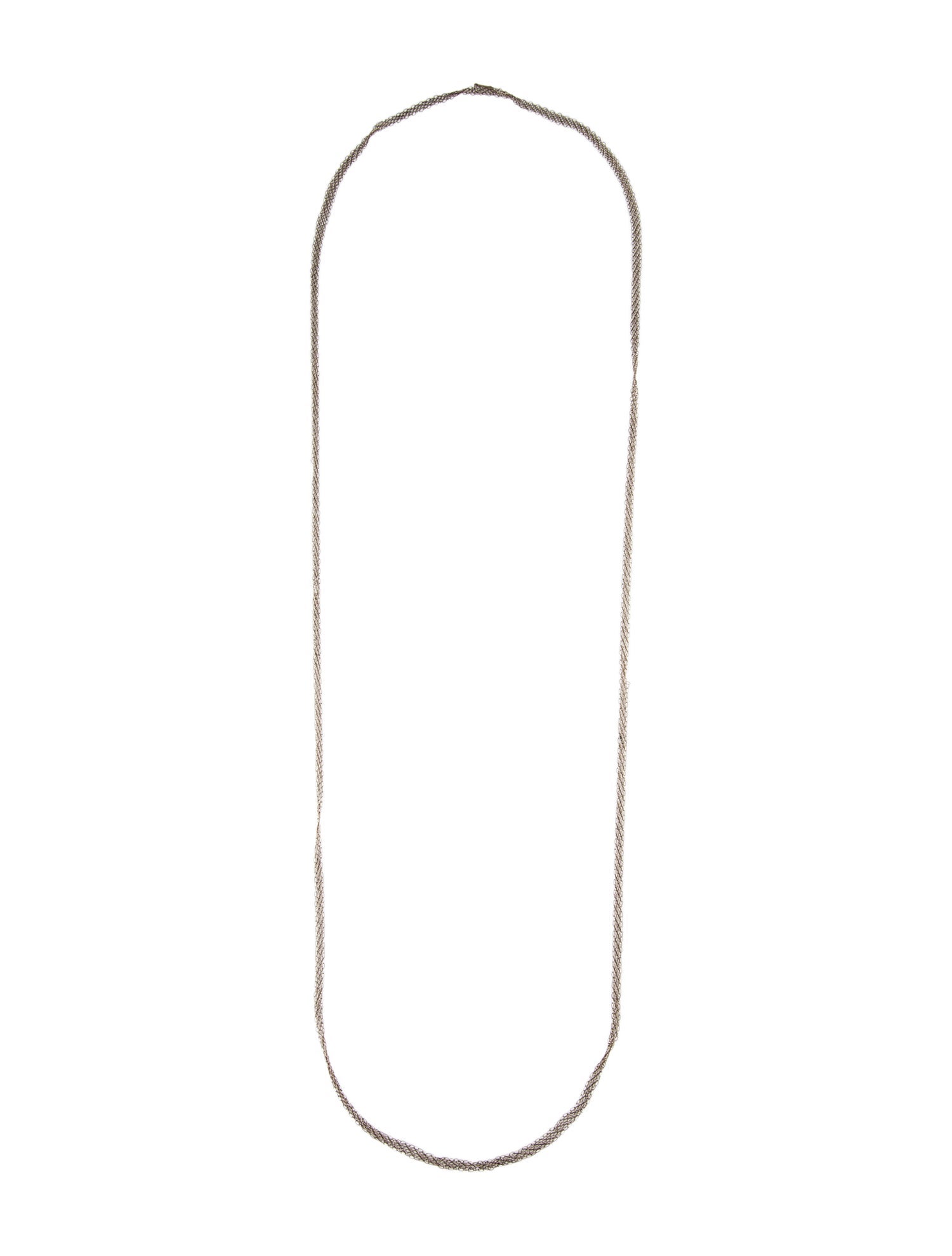 Tiffany & Co. Narrow Mesh Necklace