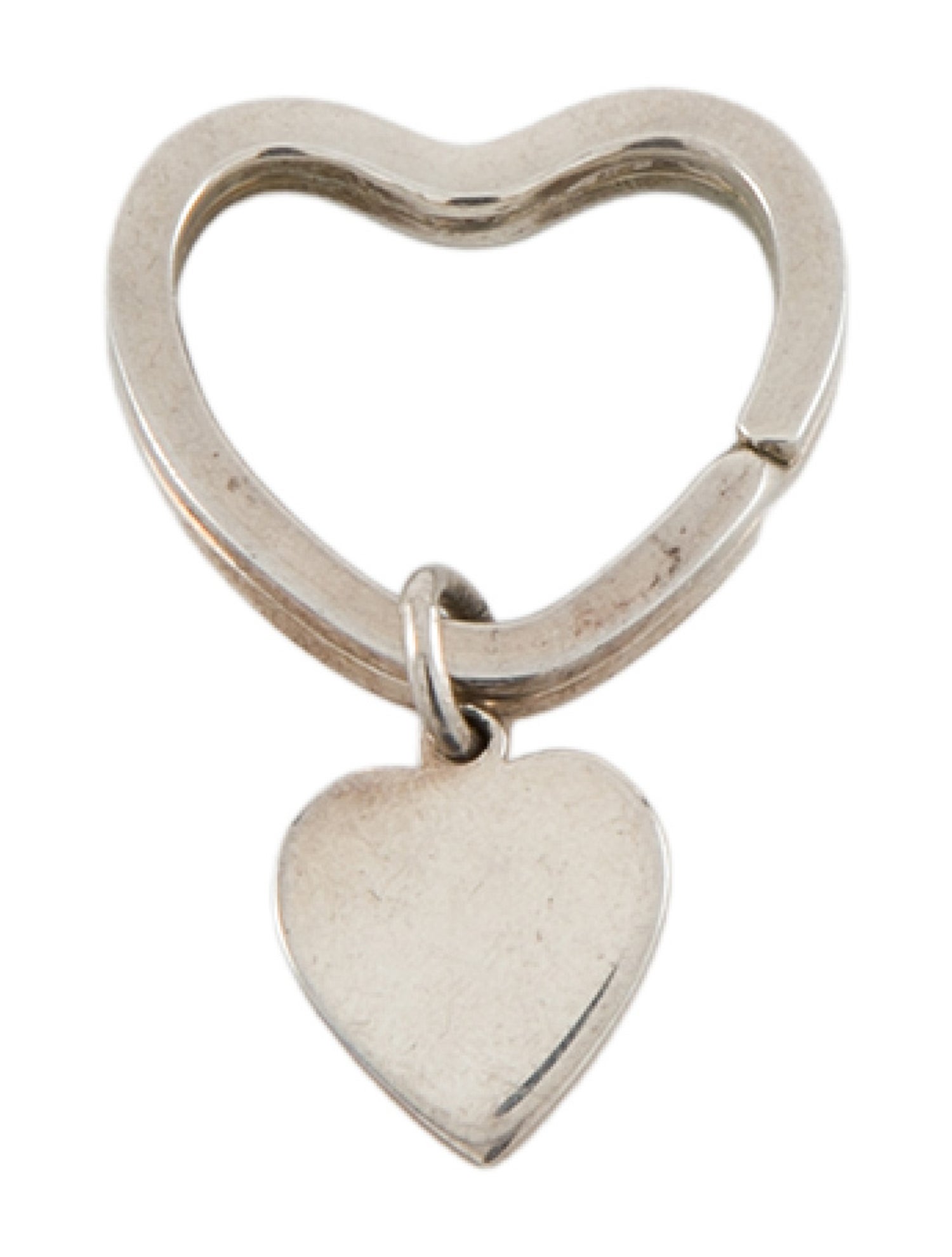Tiffany & Co. Metal Heart Shaped Keyring