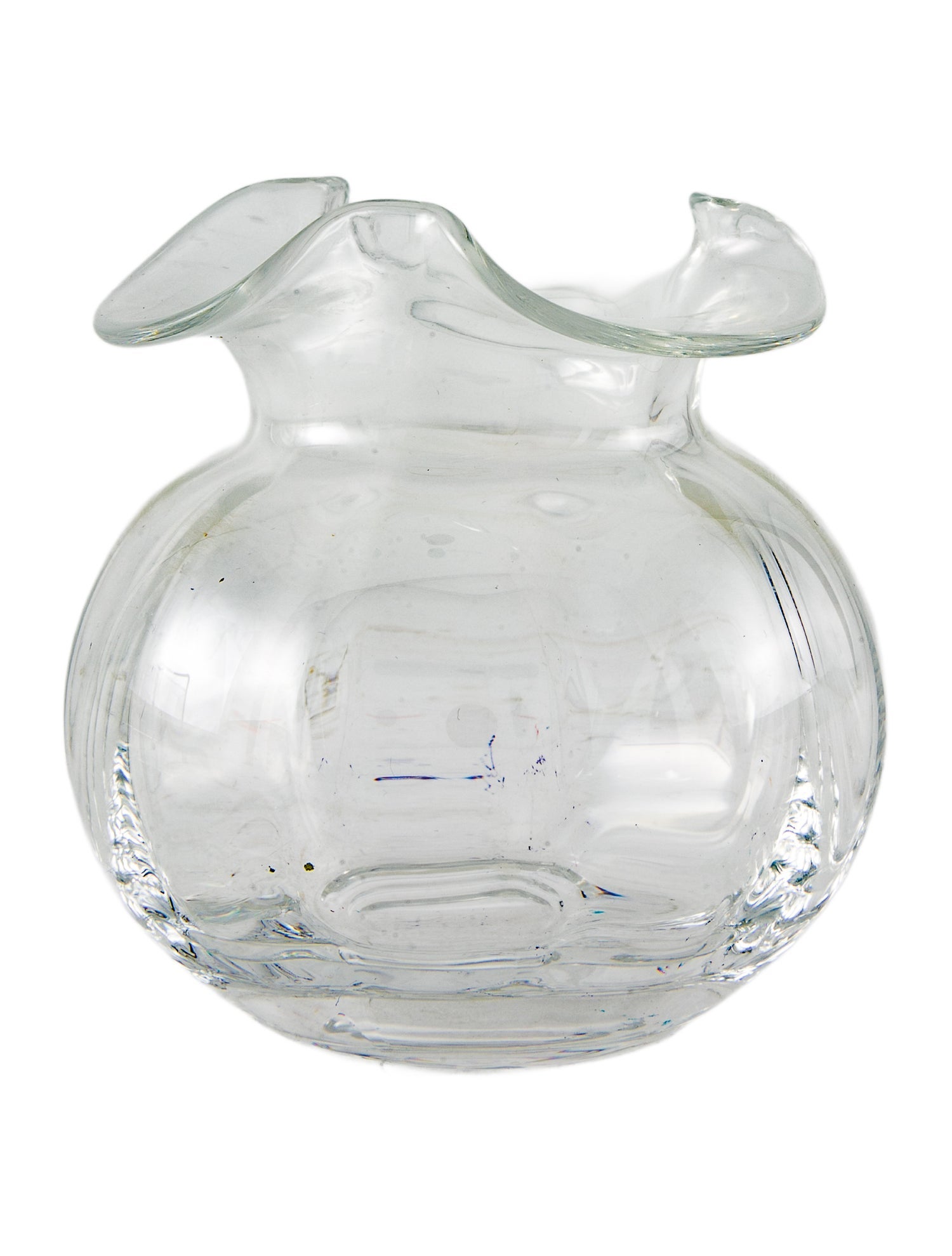 Tiffany & Co. Devon Optic Crystal Vase