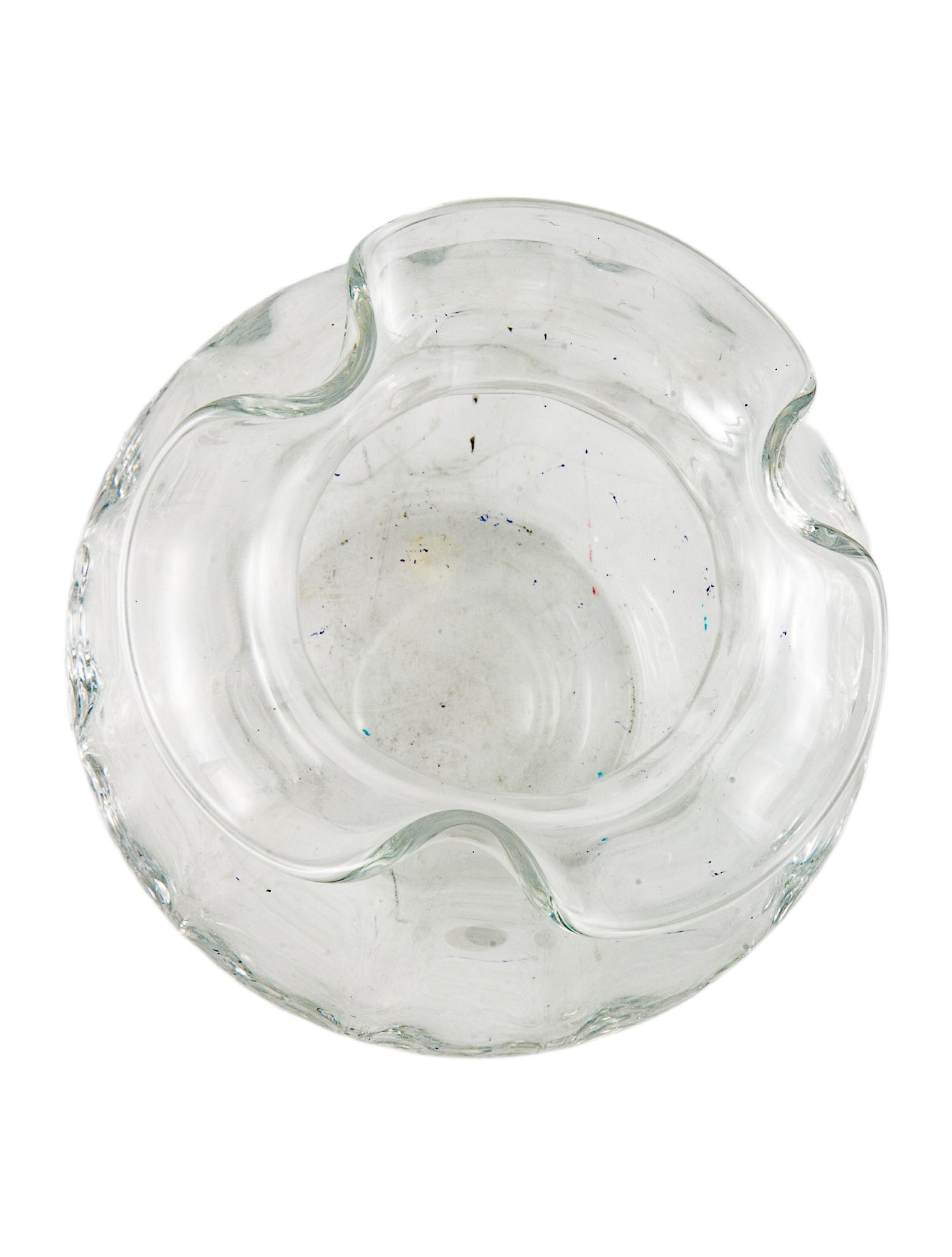 Tiffany & Co. Devon Optic Crystal Vase