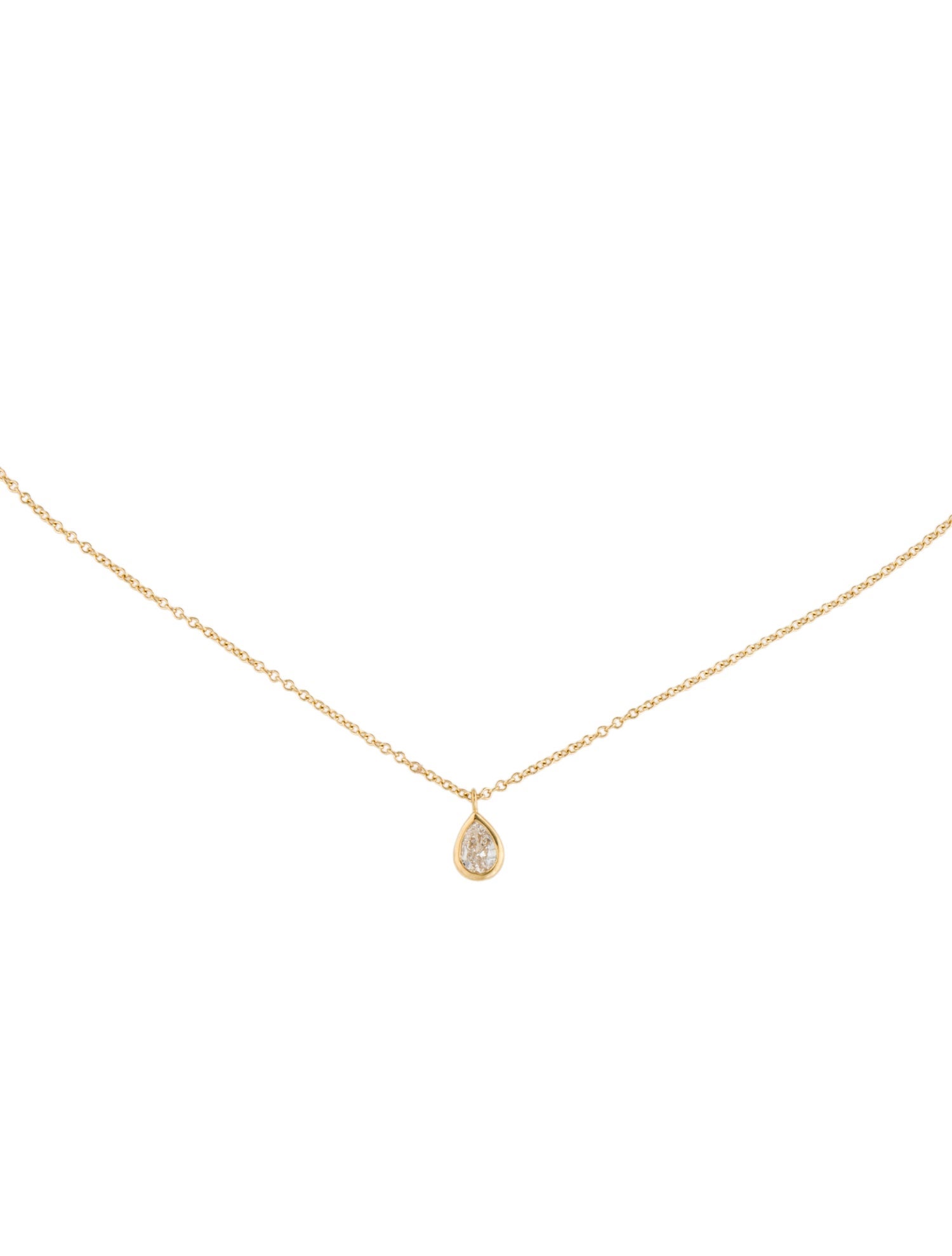 Tiffany & Co. 18K Diamonds by the Yard Pendant Necklace