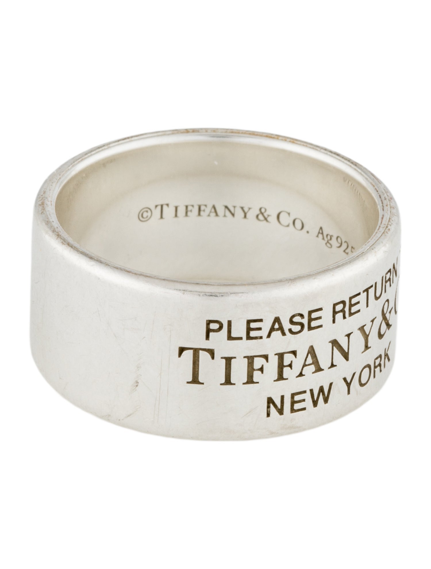 Tiffany & Co. Wide Ring