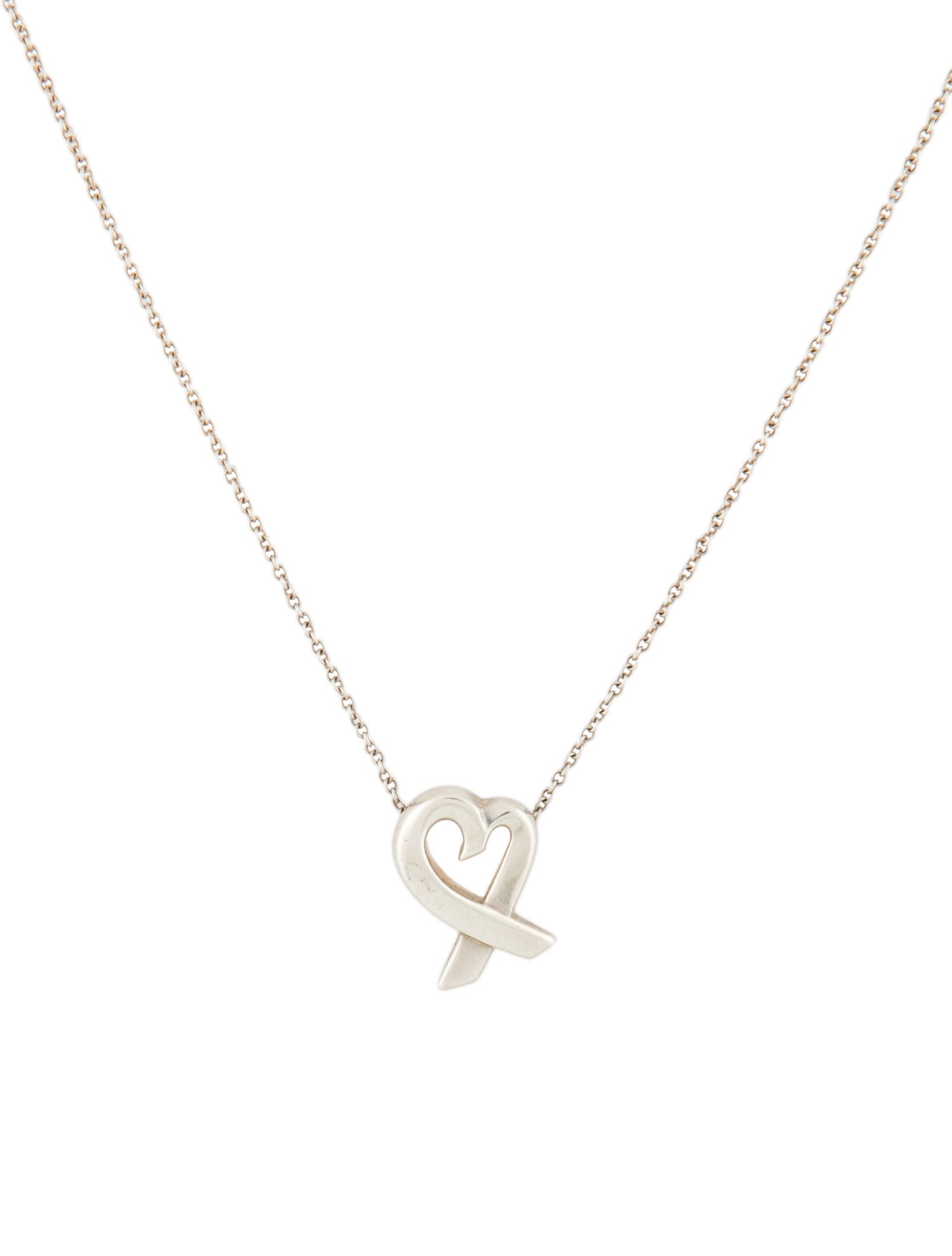 Tiffany & Co. Loving Heart Pendant Necklace