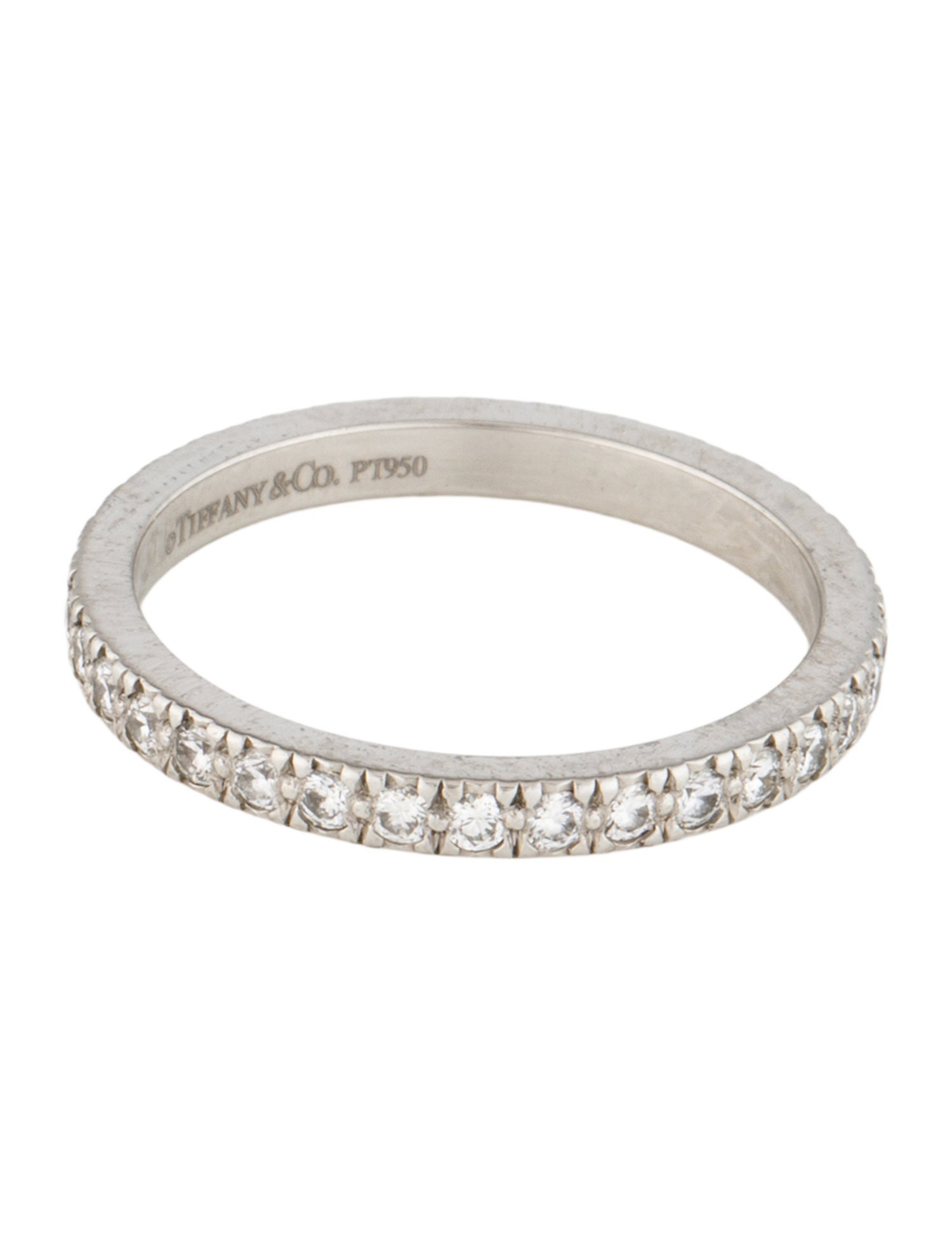 Tiffany & Co. Platinum Diamond Eternity Band