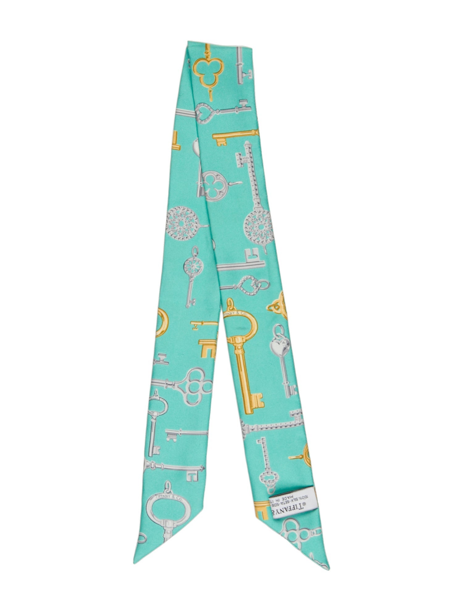Tiffany & Co. Silk Printed Scarf