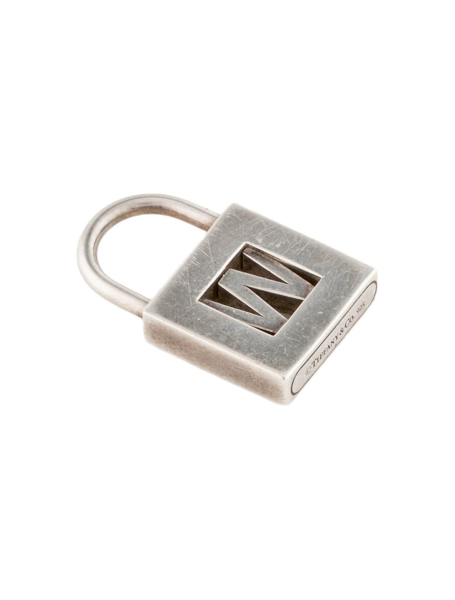 Tiffany & Co. Letter 'W' Lock Charm