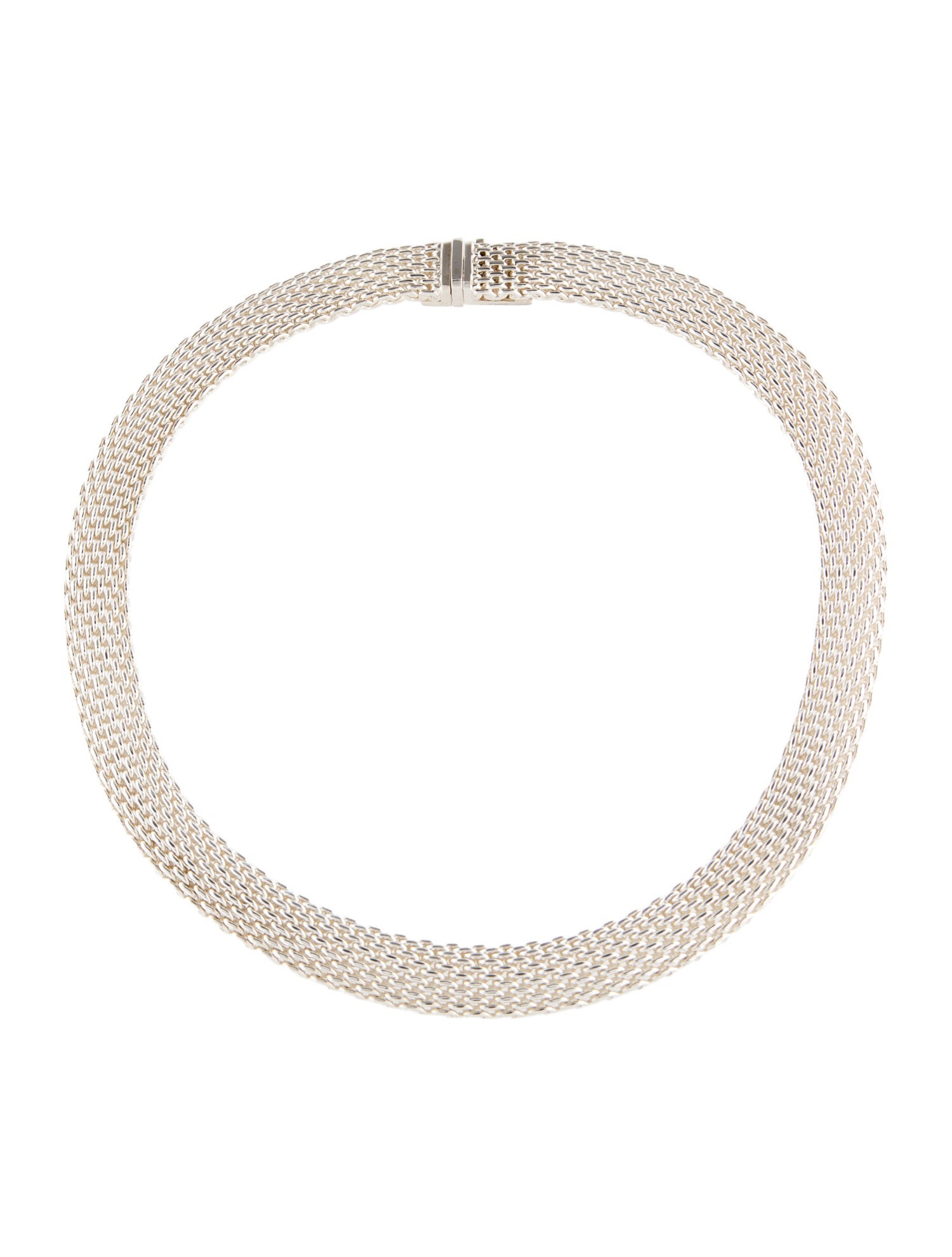 Tiffany & Co. Somerset Mesh Collar Necklace